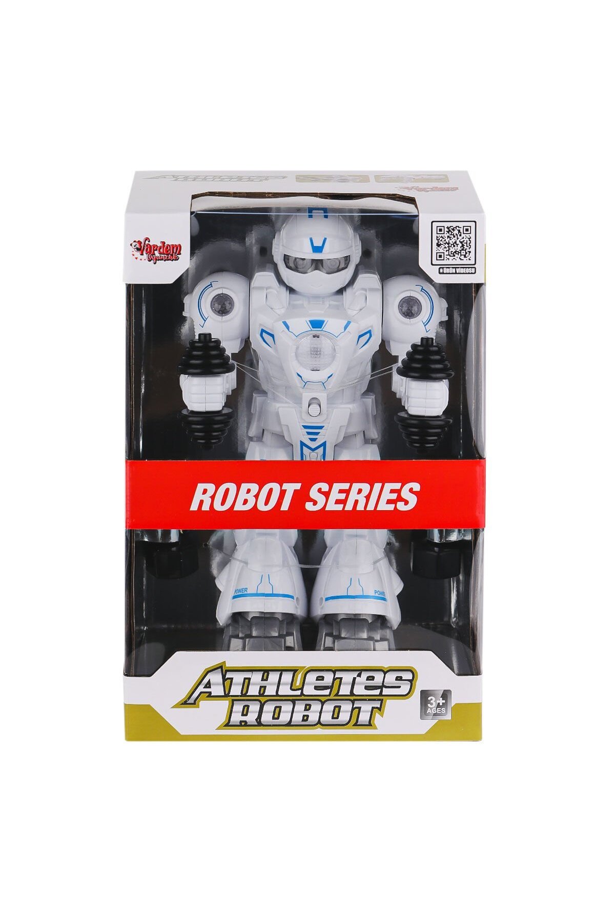 VARDEM OYUNCAK DF-6026 Işıklı ve Müzikli Hareketli Atletik Sporcu Robot fotoğrafı 4 (önizleme)