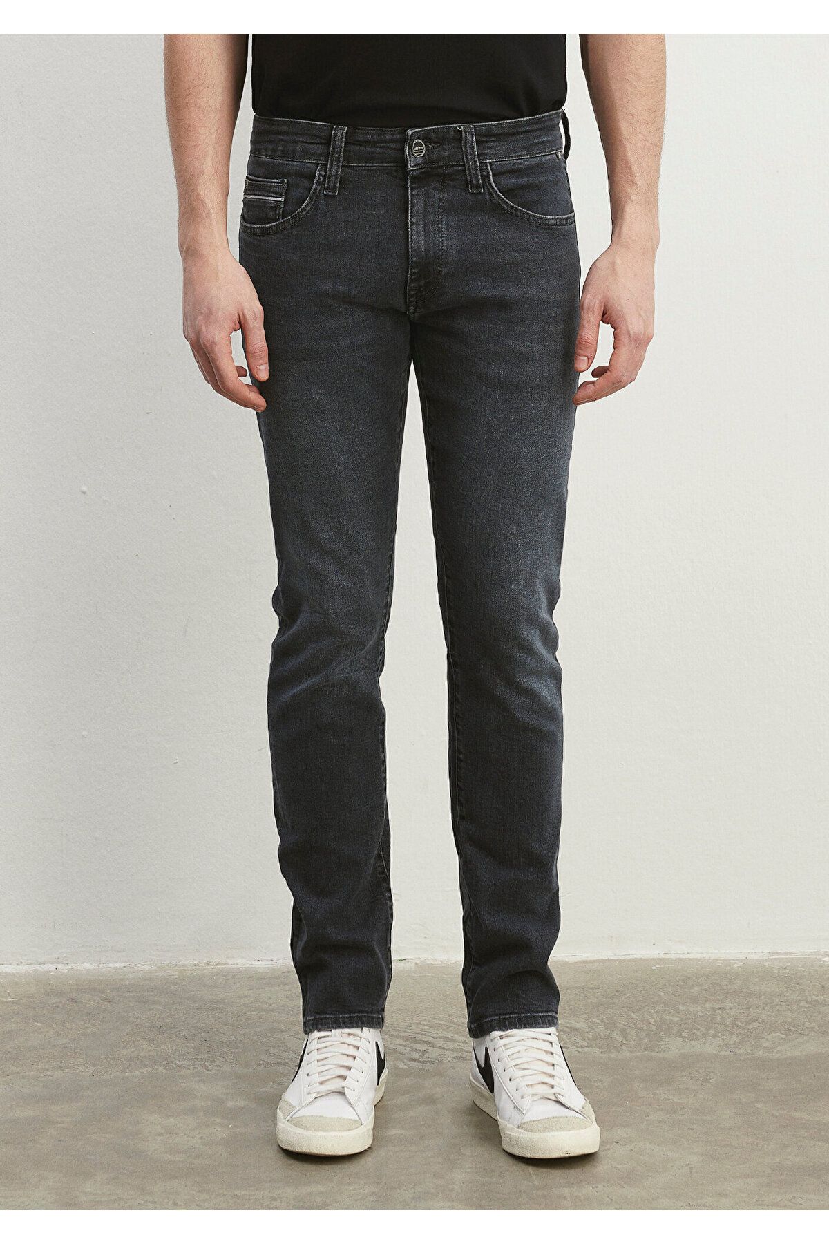 شلوار جین آبی مردانه Jake Pro Lacivert Jean 0042286535 Mavi