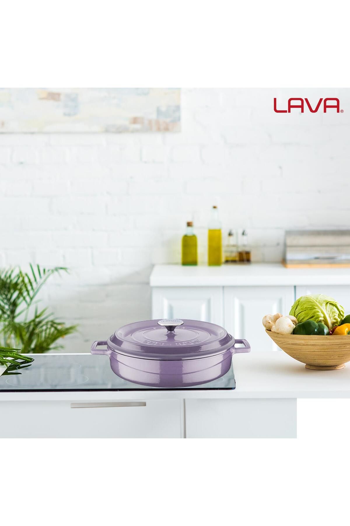 Lava-Trendy Casting Series Spring Pot - Multi-Purpose, Diameter (Ø) 32cm 7