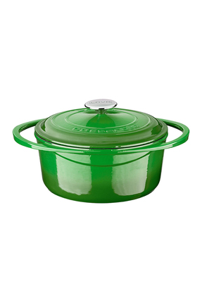 Lava Döküm Yuvarlak Tencere Döküm Demir Kapak Heritage Serisi Çap(Ø)24cm