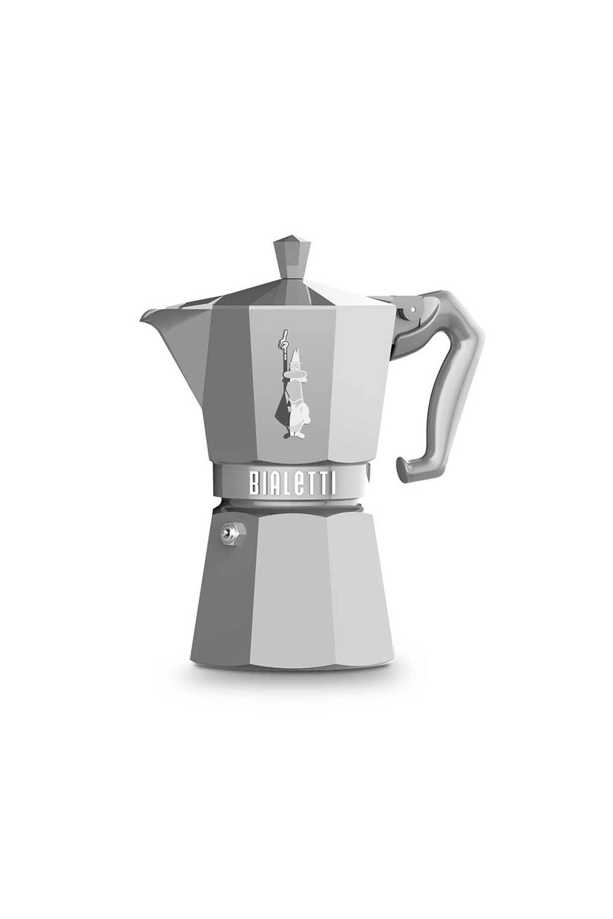 Bialetti Moka Exclusive 6 Cup Gri