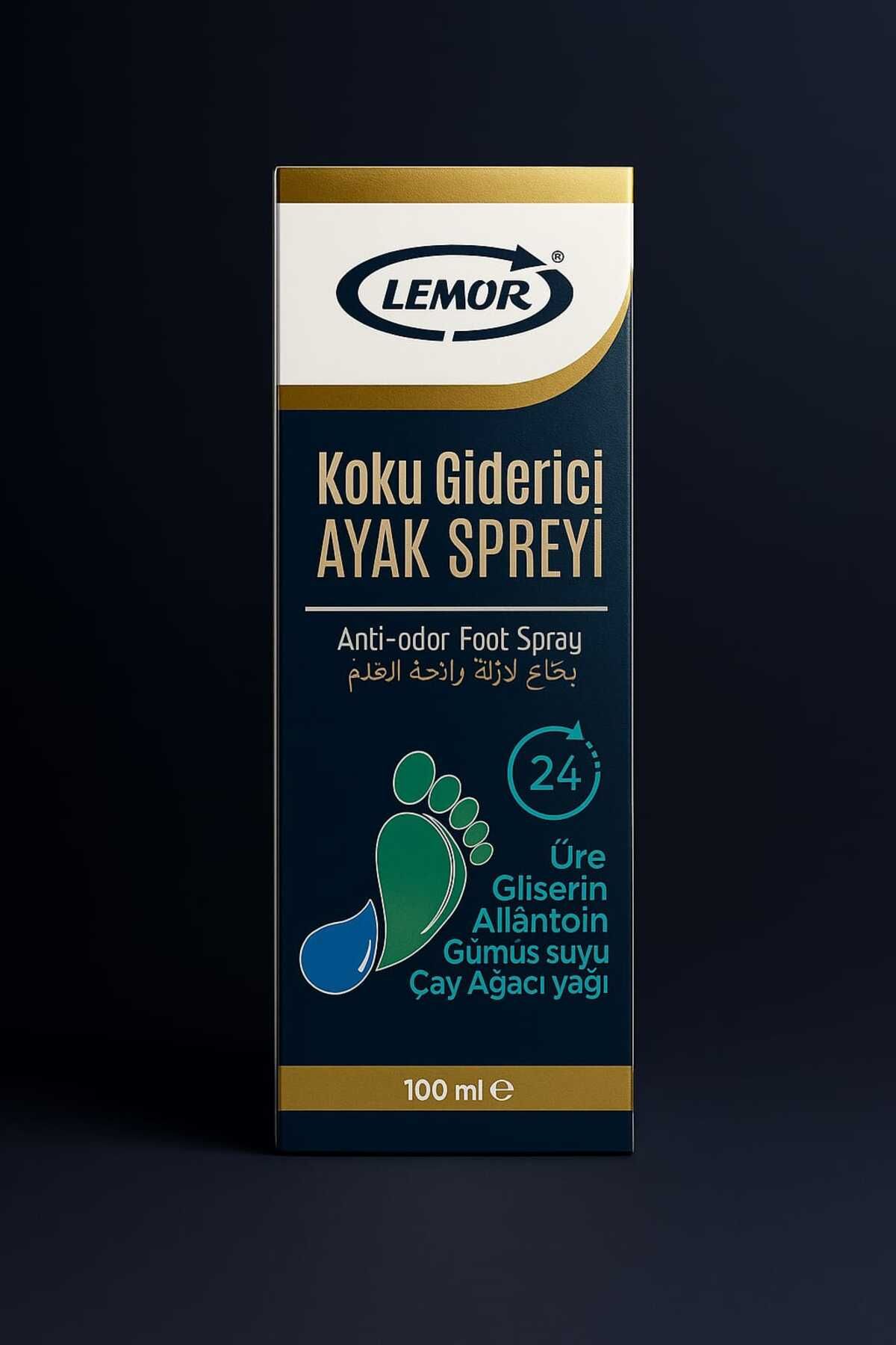 lemor Koku Giderici Ayak Spreyi 100 Ml.