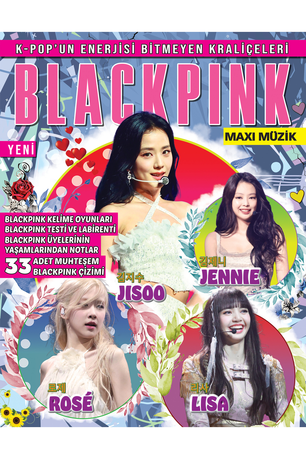 MAXİ Blackpink Dergisi Özel Albüm 001 - Fiyatı, Yorumları