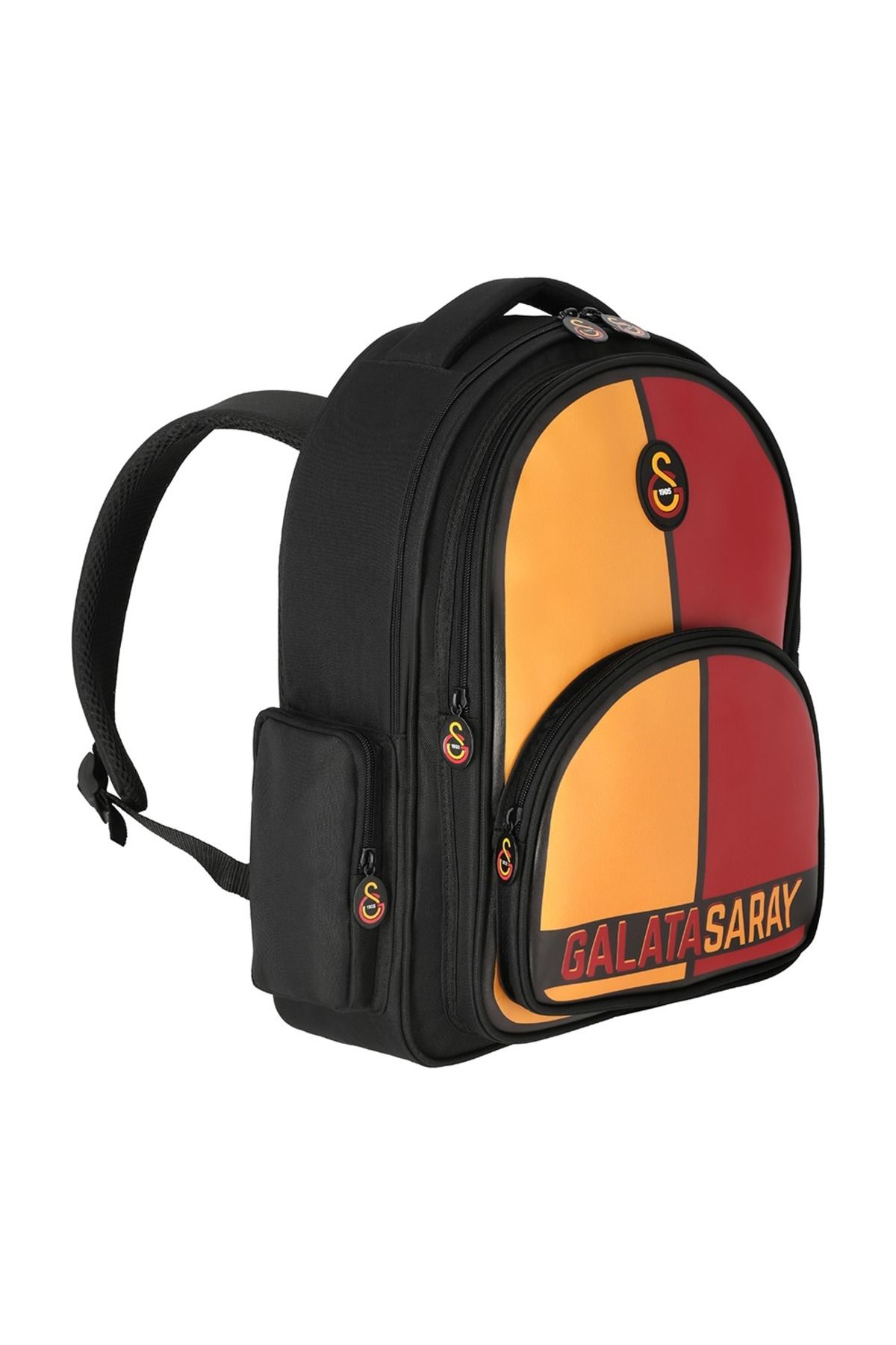 Galatasaray Lisanslı Parçalı Suni Deri Okul Çantası Sırt Çantası 25552