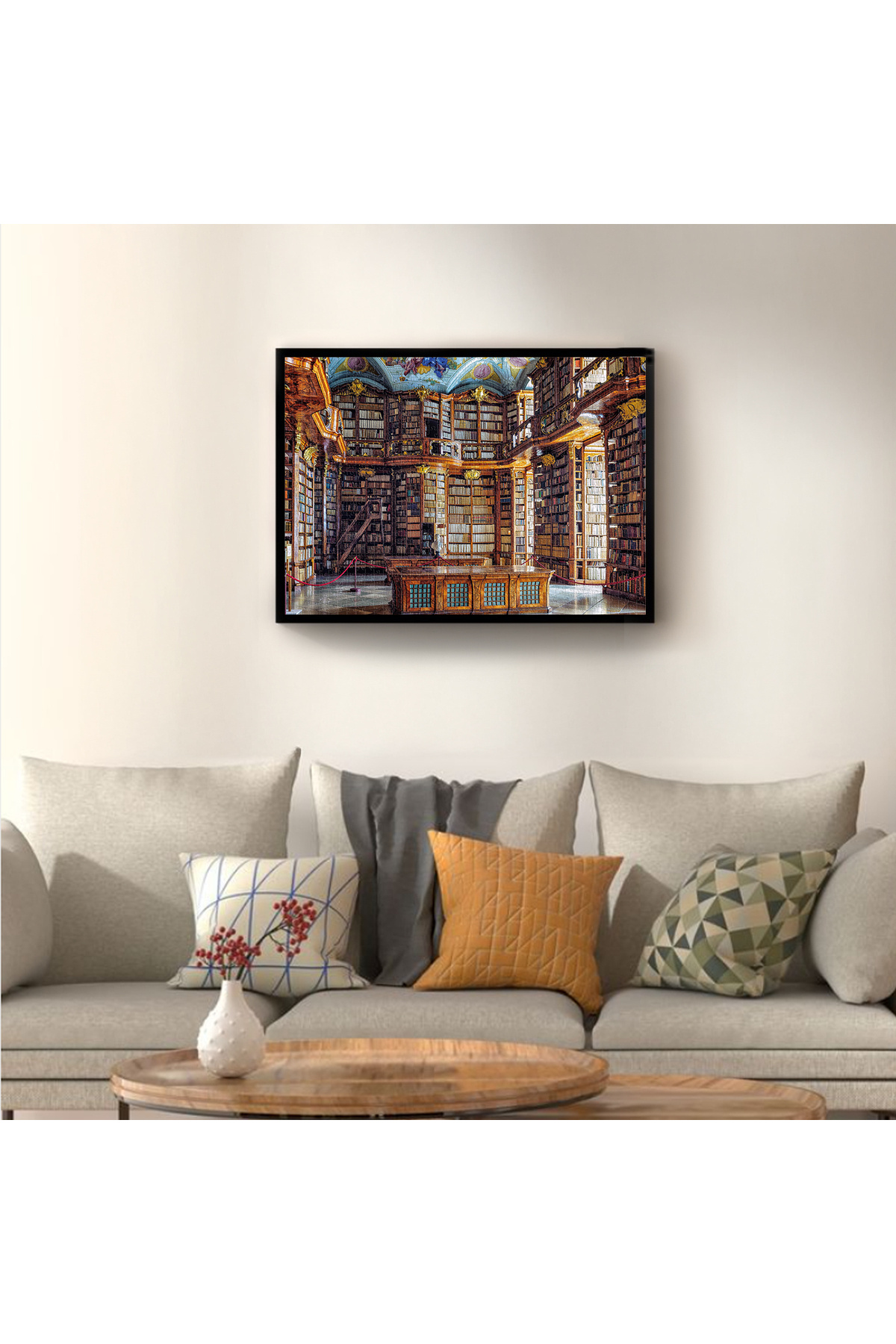 Ks Games-Library of St. Florian Monastery 1000 Piece Puzzle 4