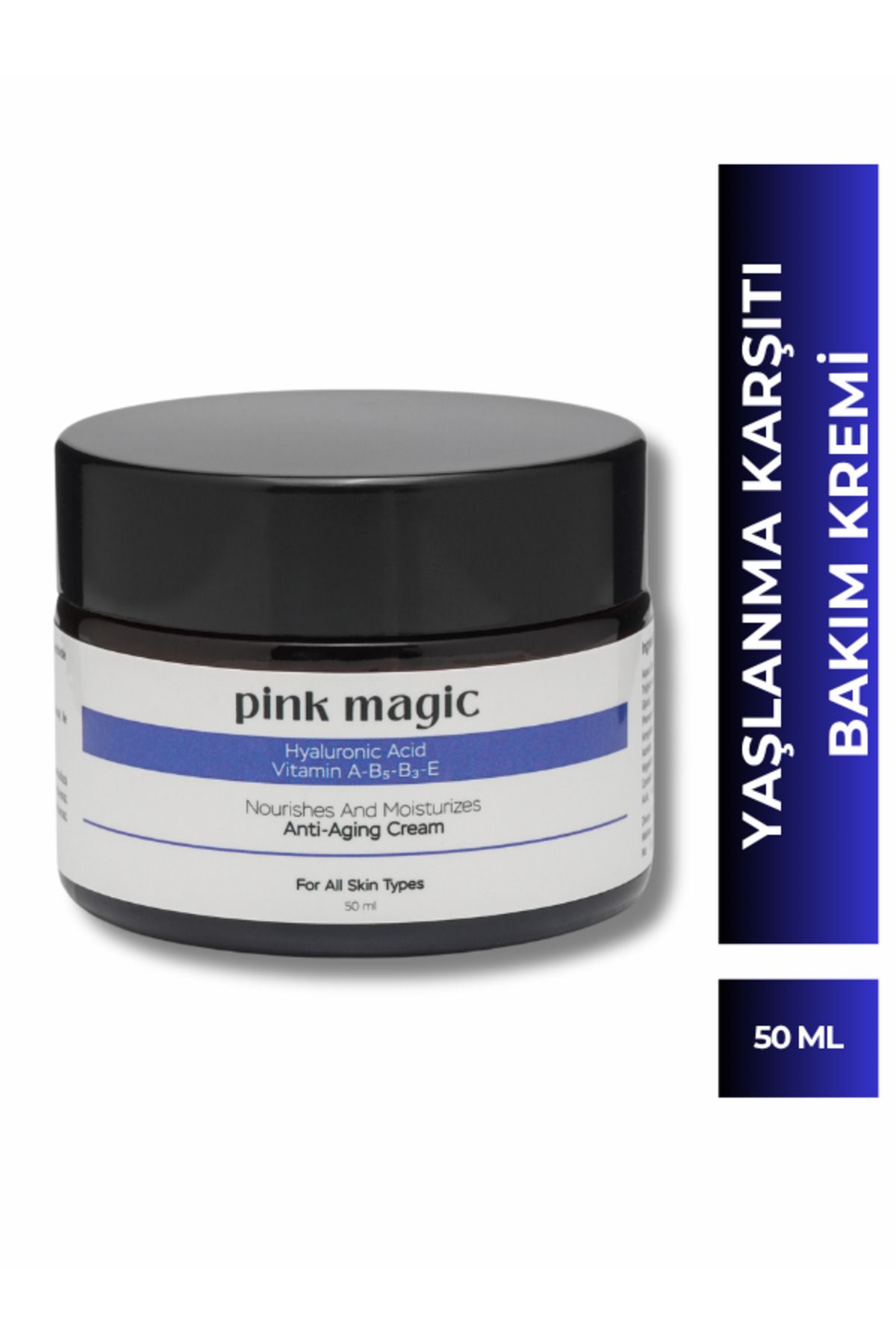 pink magic Yaşlanma ve Kırışıklık Karşıtı Besleyici ve Nemlendirici Yüz Kremi