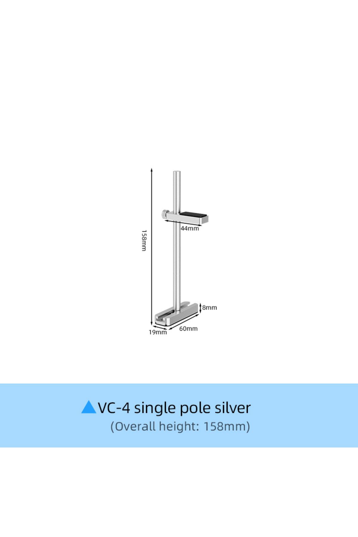 Choice-VC-4-SR Teucer VC-4/VC-5 Aluminum Alloy Adjustable Graphics Card Bracket GPU Video Card Holder Suppo 1