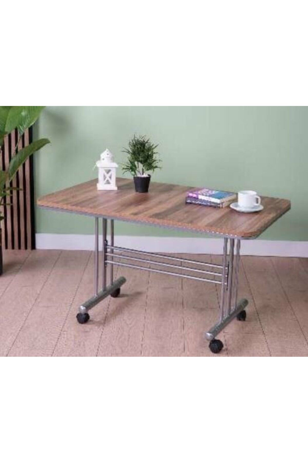 Yuvaset Home Kemençe Metal Ayaklı Masa