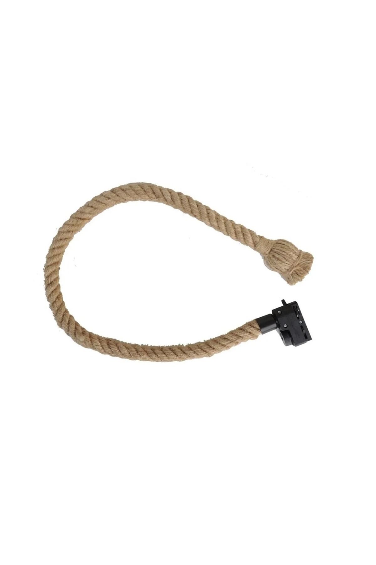 Ledarmy-Decorative Rope Sconce for Spot with Rail Socket Rosary E27 Lampholder Pear Rustic Tij 1 Mt 2