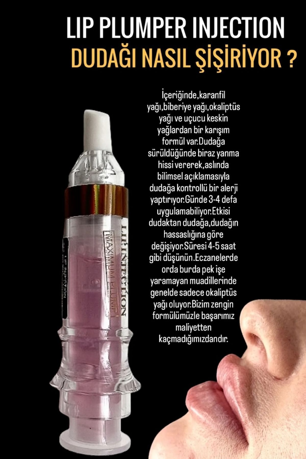 PRO 10 PRO ON-Lip Plumper Injection / Lip Plumper Enlarger 3