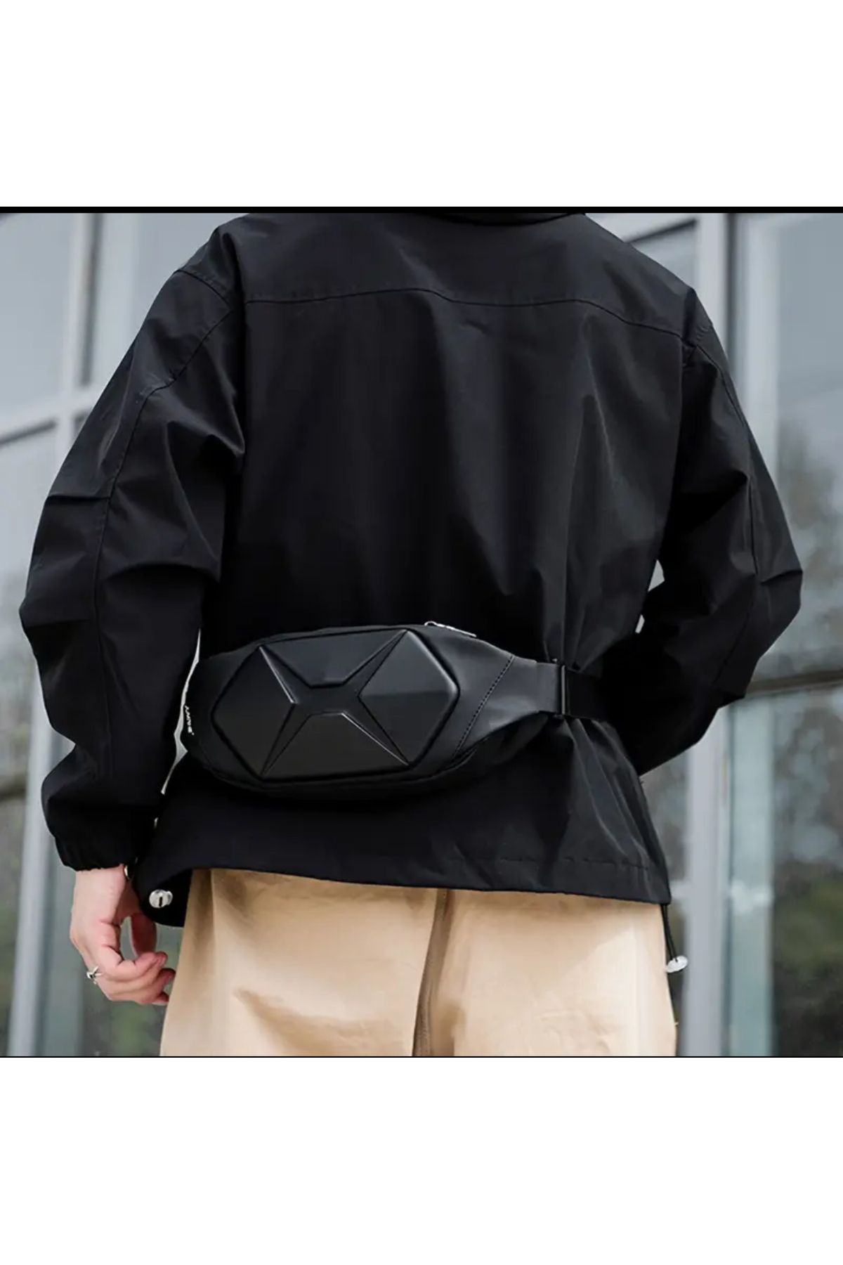NEWISH POLO ACCESSORIES Unisex Çapraz Askılı Bel ve omuz Spor Çantası Rahat Fanny Sırt Çantası Bodybag