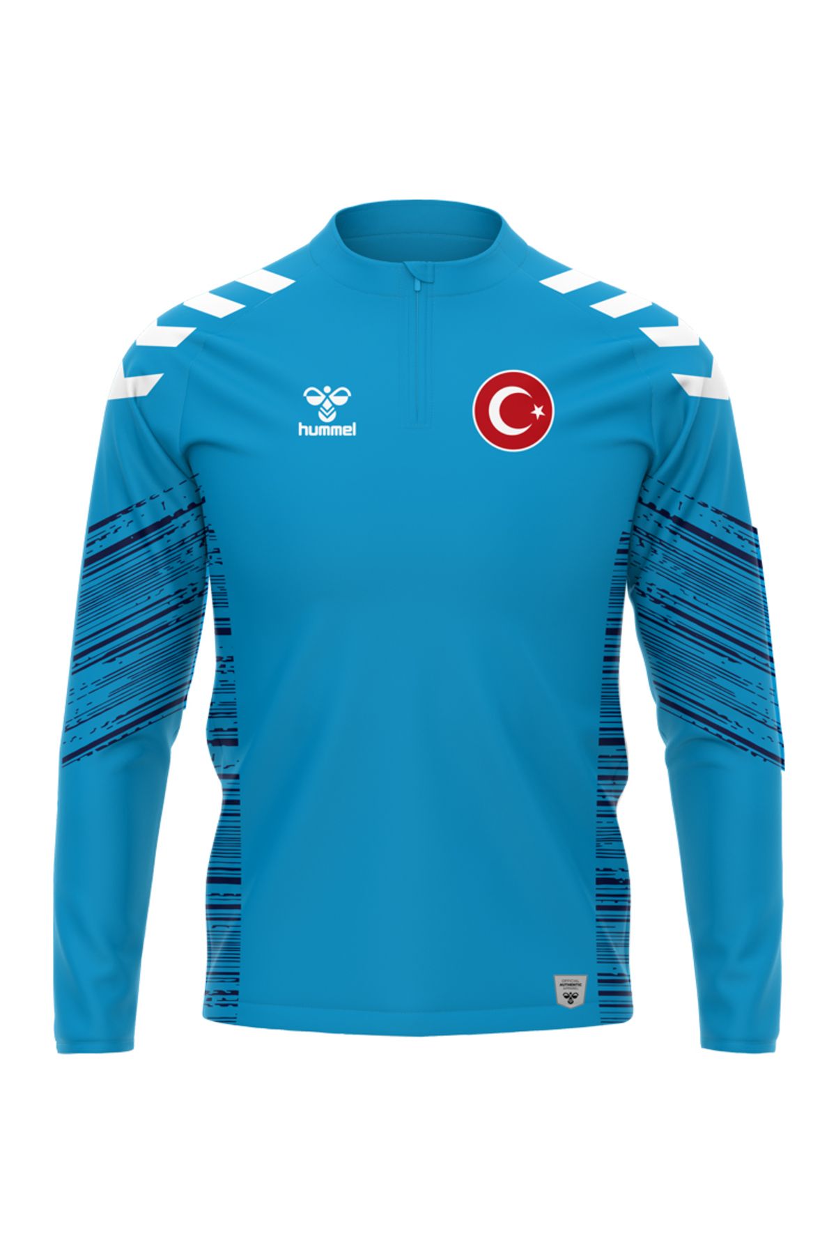 hummel Milli Takım Line Antrenman Eşofman Üstü Turkuaz