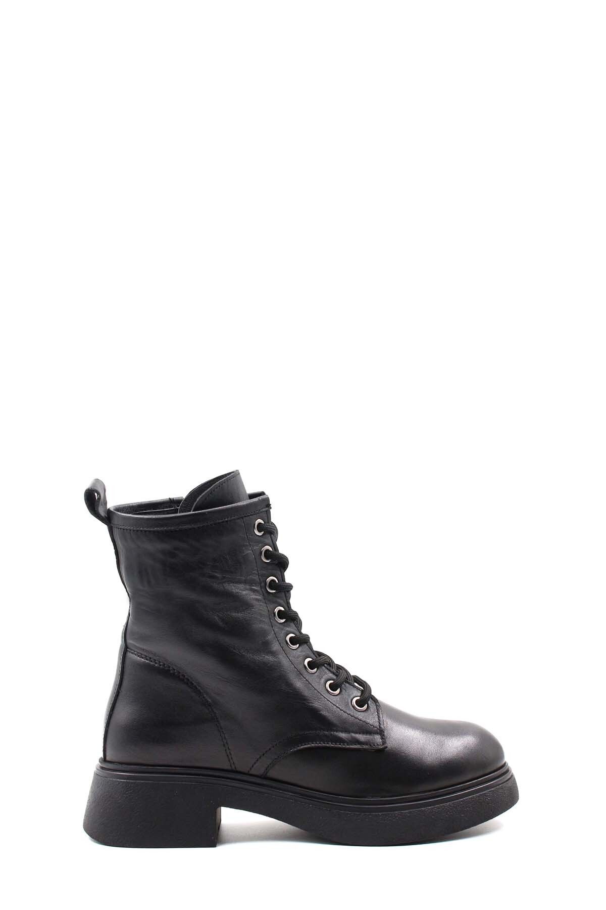 FAST STEP-Cizme clasice de damă - piele naturală și blană 124KZA2420 1