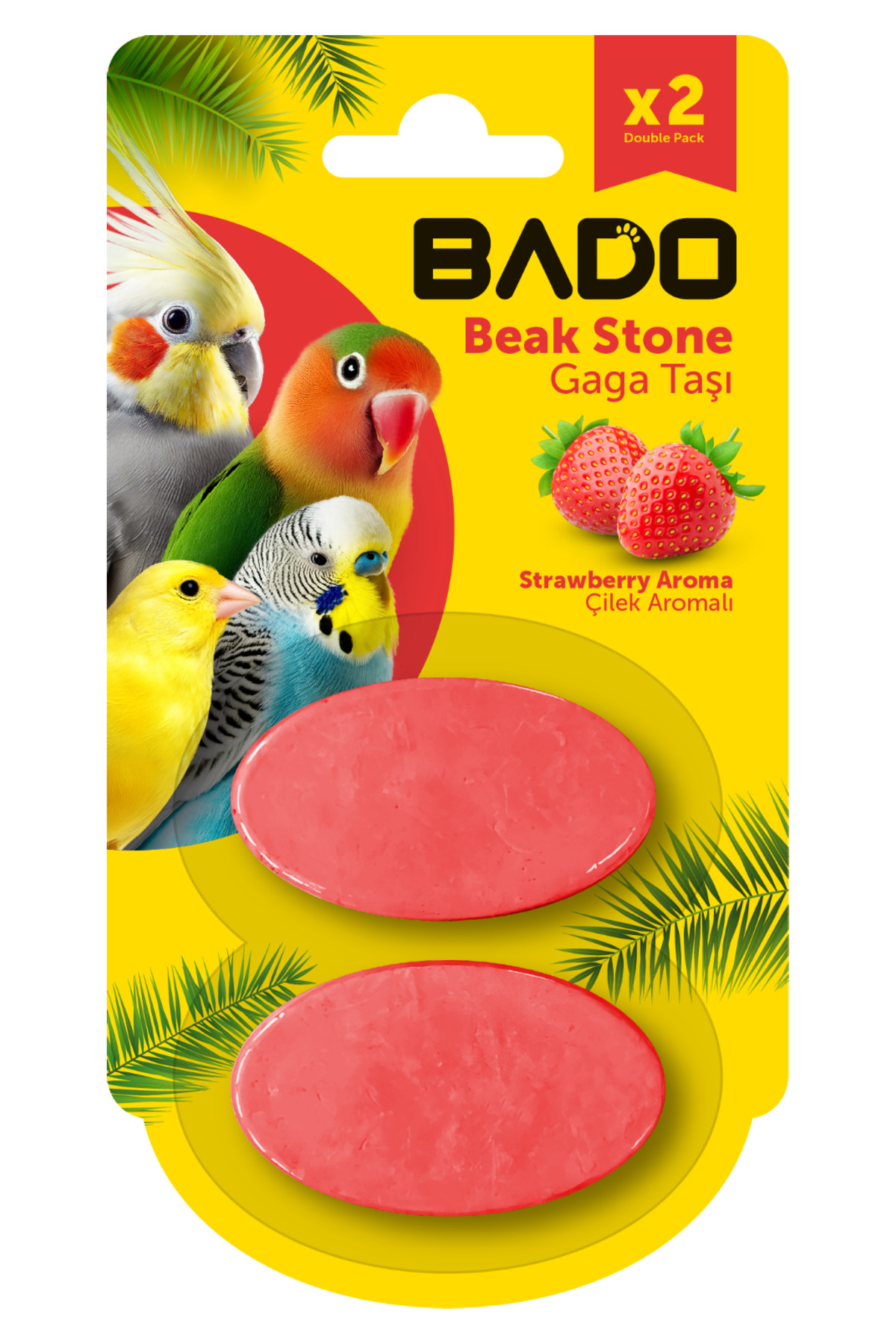 Bado Gaga Taşı Çilekli 2x20gr