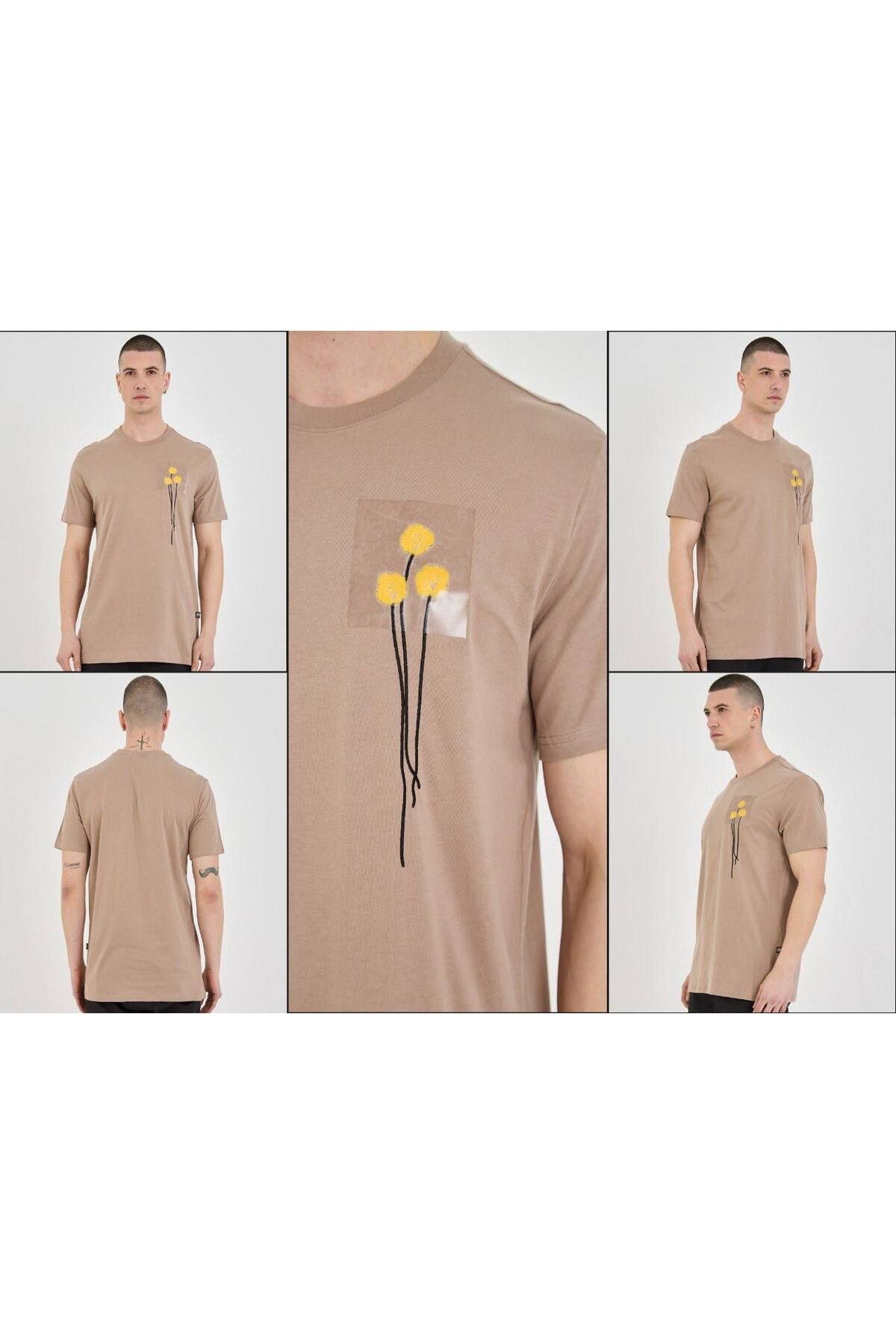 Key Denim ERKEK BASKILI REGULAR FİT T-SHİRT