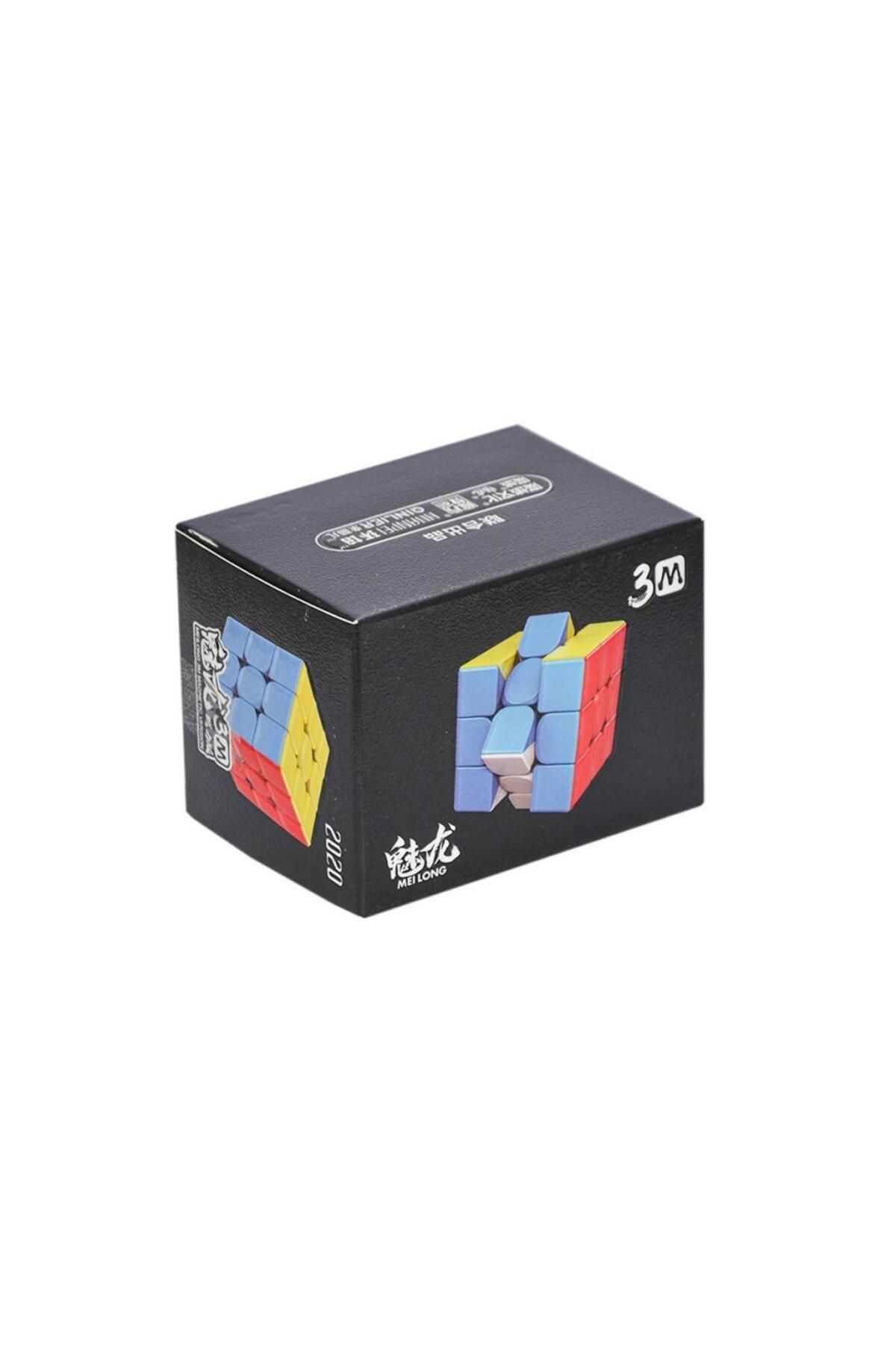 BLACK SPACE 1839 Moyu Mei Long 3m Manyetik Vesiyon 3x3 Speed Cube -Başel
