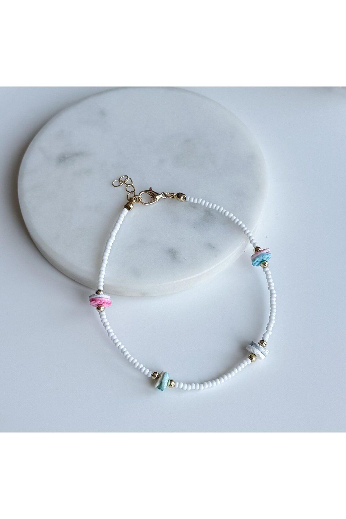 Venus Design Renkli Boncuk Halhal