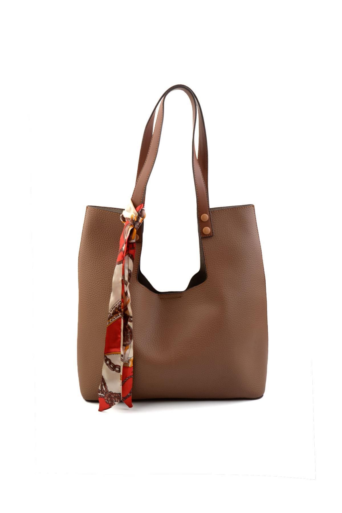 Bambi Camel Kadın Omuz Çantası C06619629509