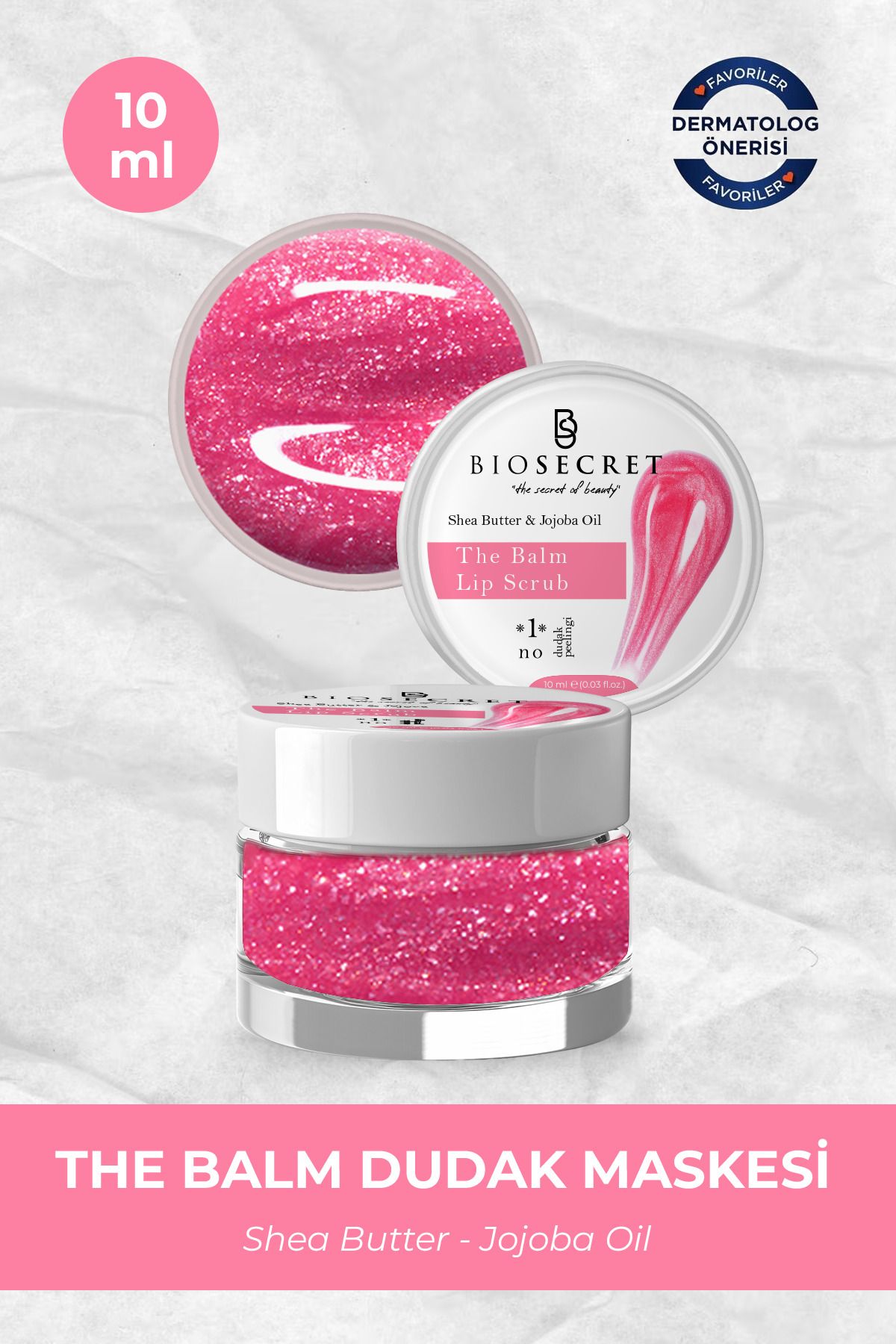 Biosecret The Balm Lip Scrub 10 ml Bio108