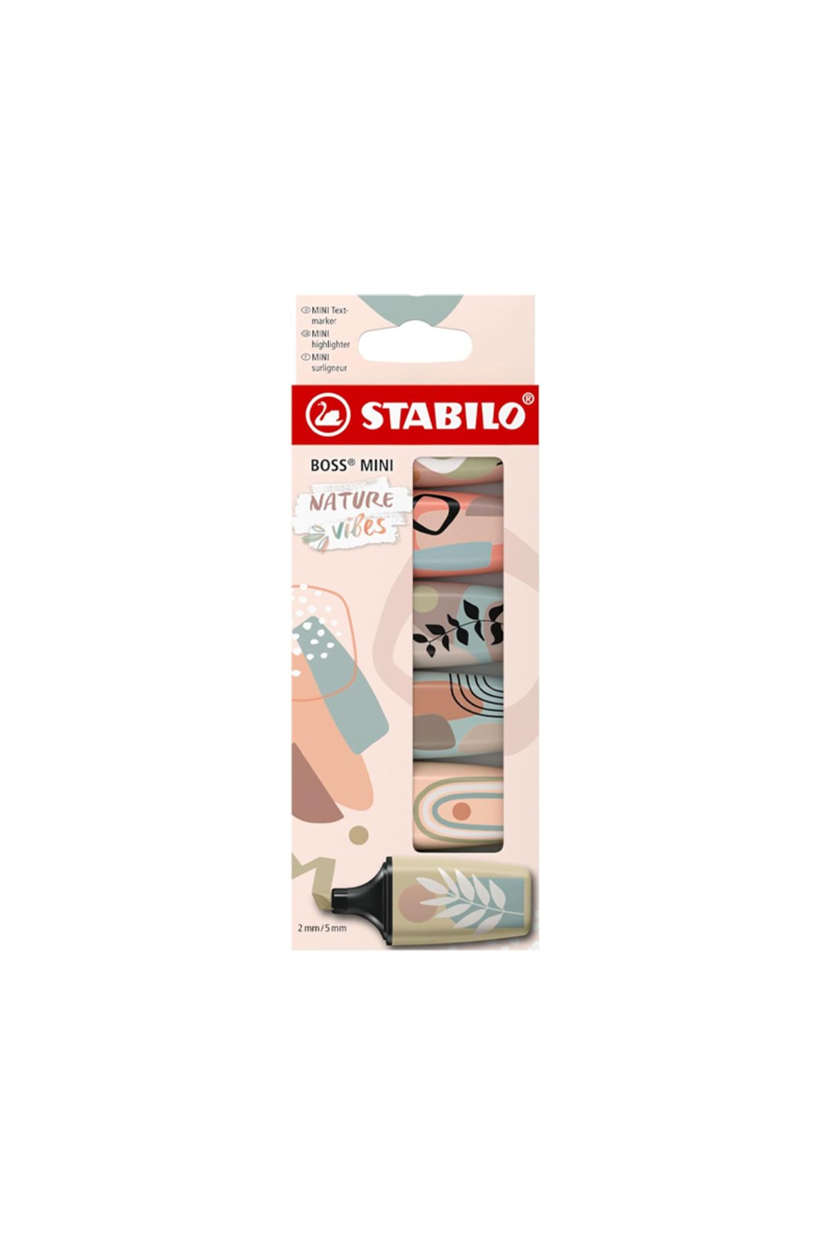 Stabilo Boss Mini Naturevibes İşaretleme Kalem Seti 6 Renk