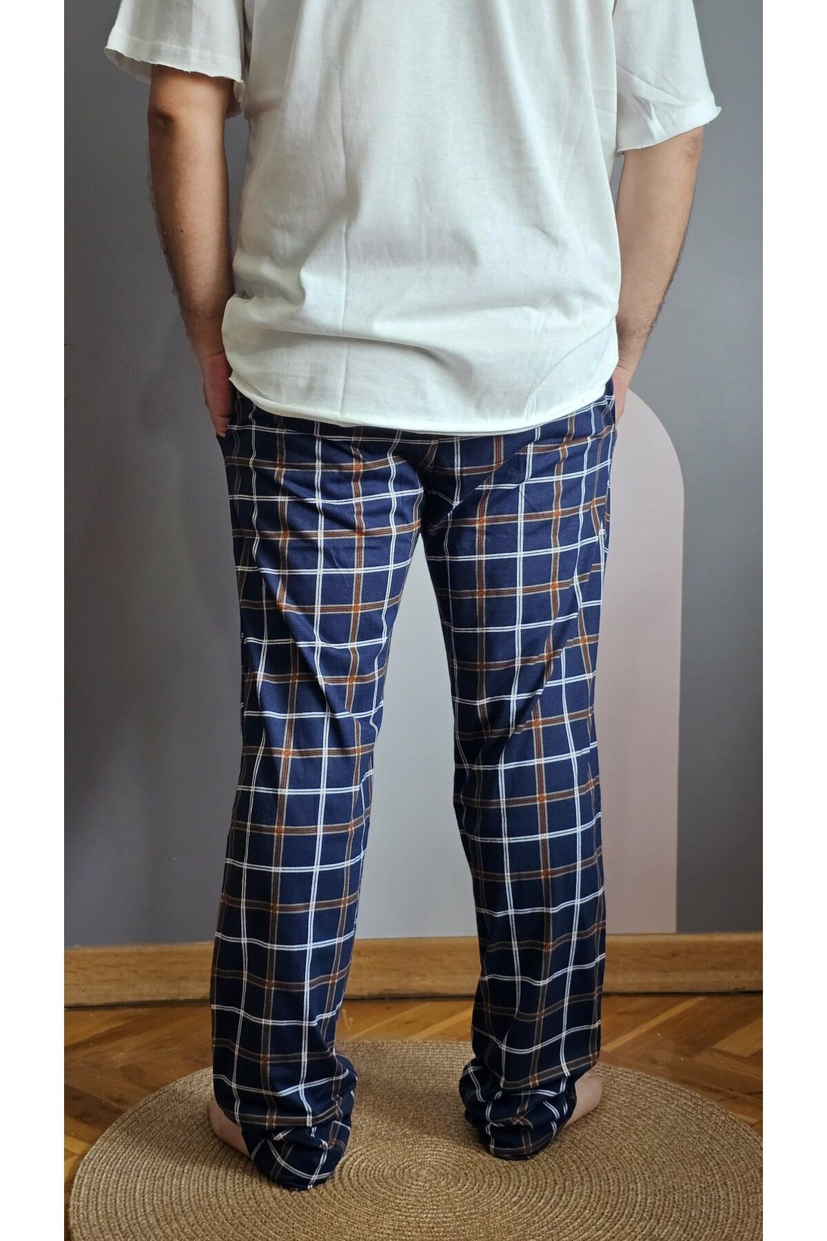 Butik Erkek Cepli Pijama Altı (%100Pamuk)