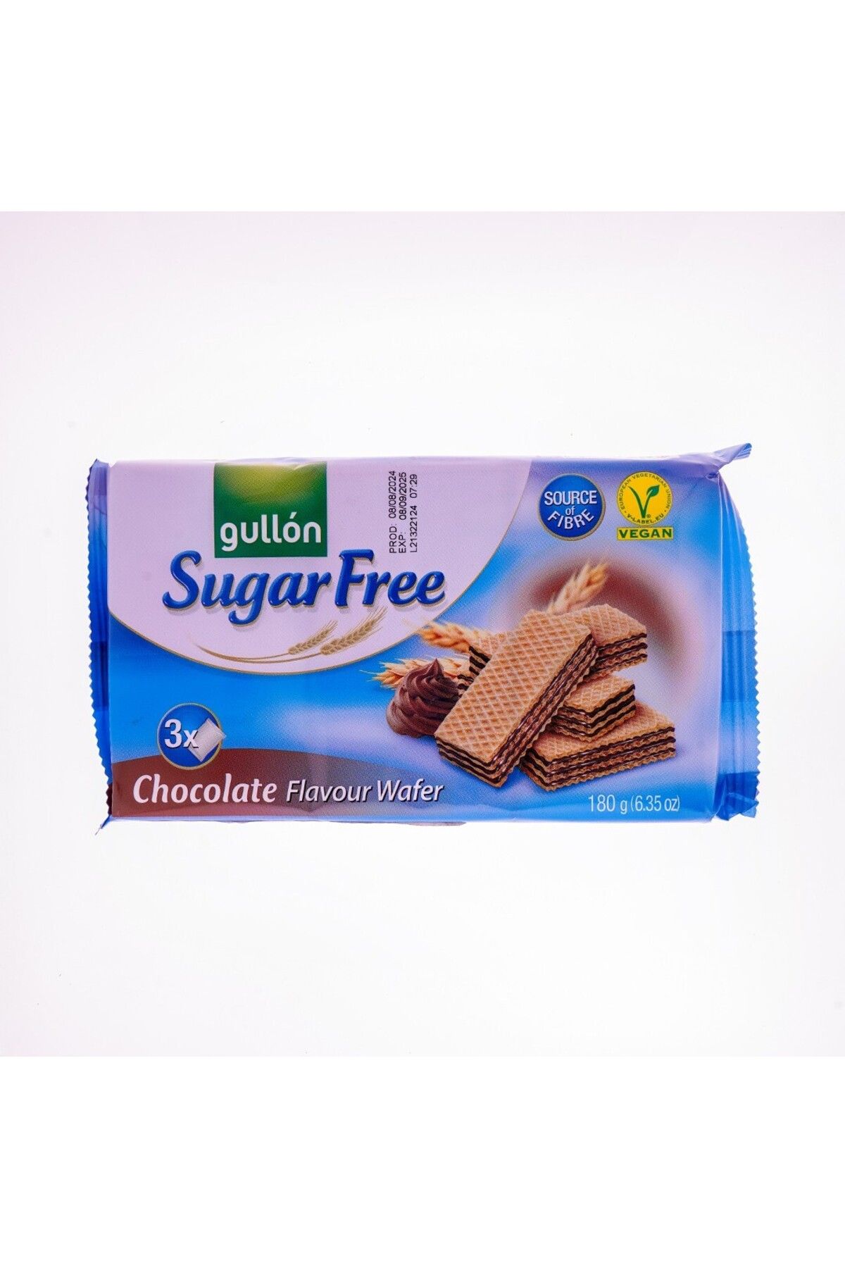 Gullon KAKAO KREMALI ŞEKERSİZ GOFRET 180 GR