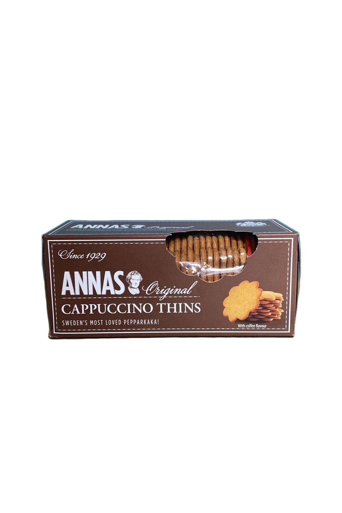 Annas CAPPUCINO THINS KAHVELİ BİSKÜVİ 150 GR