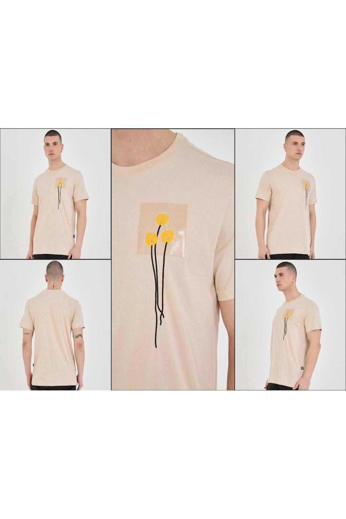 Key Denim ERKEK BASKILI REGULAR FİT T-SHİRT