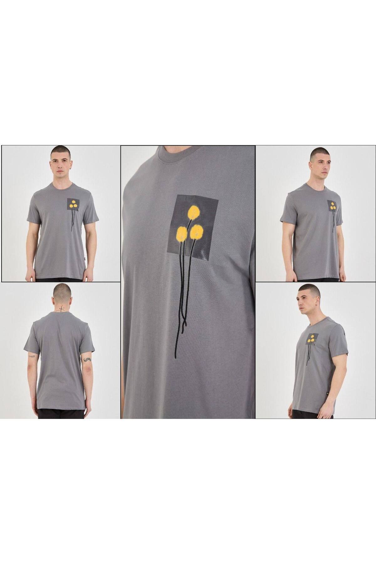 Key Denim ERKEK BASKILI REGULAR FİT T-SHİRT