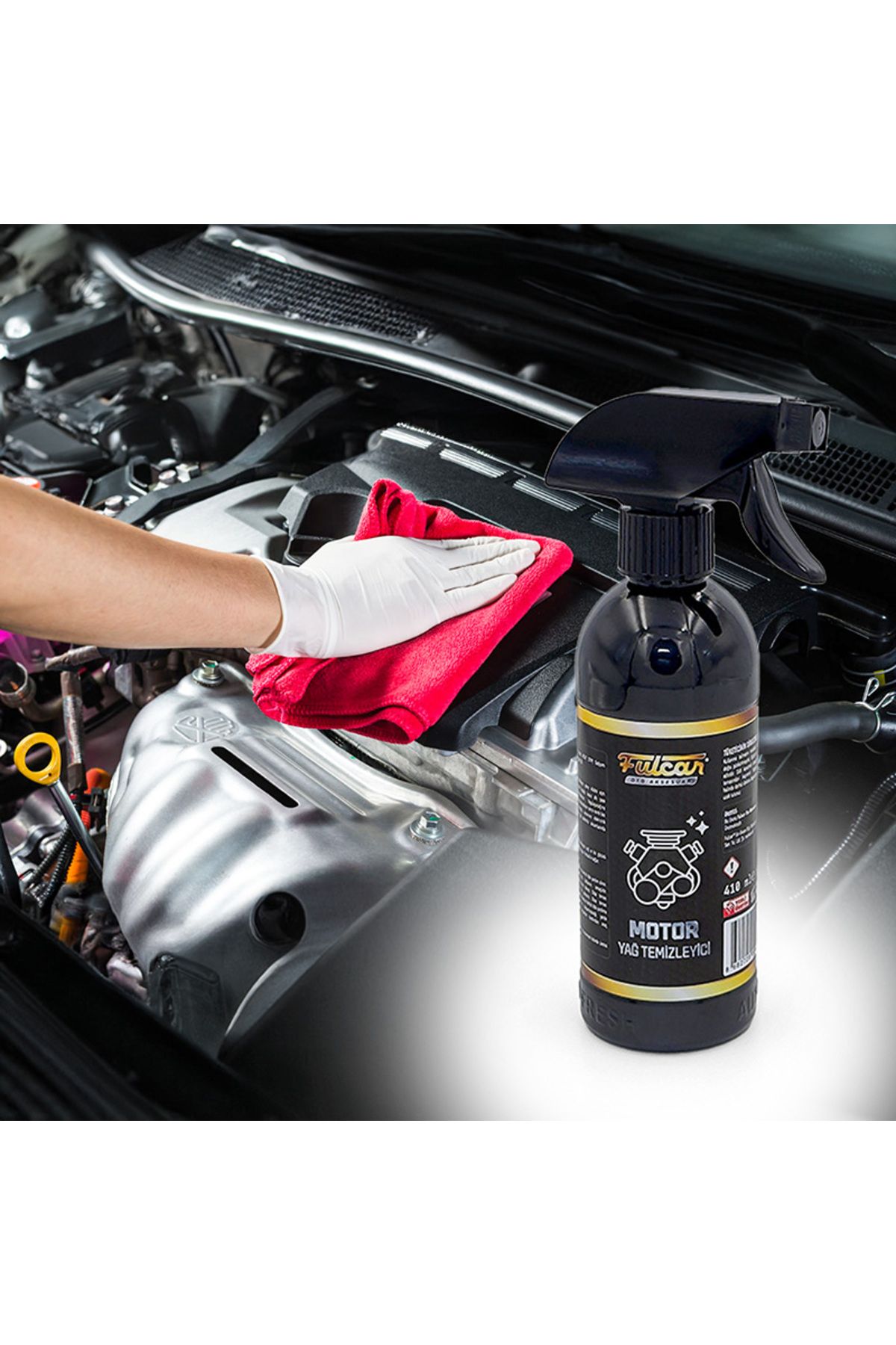ENEFENDİ Fulcar Motor Yağ Kir Temizleyici