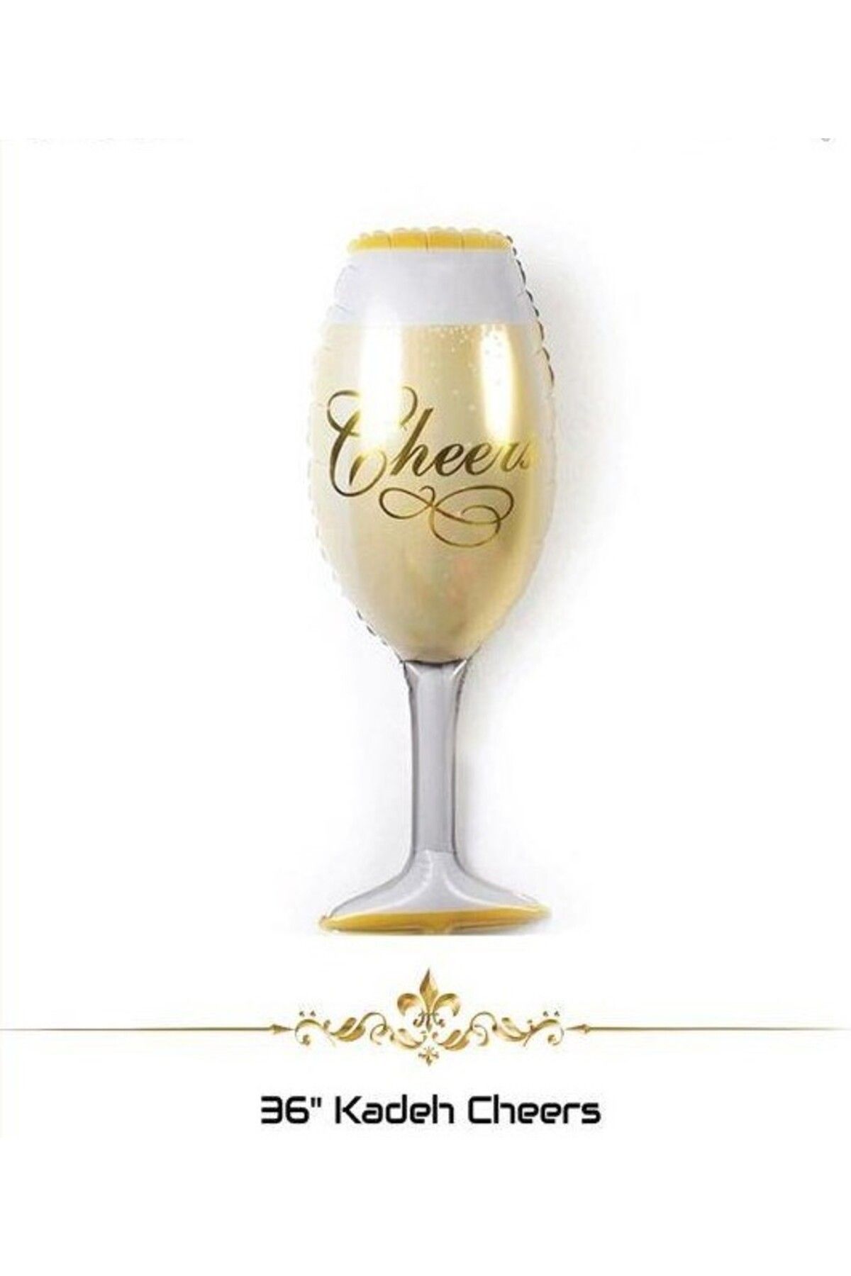 PartyExpress 36" Folyo Balon - Kadeh Cheers
