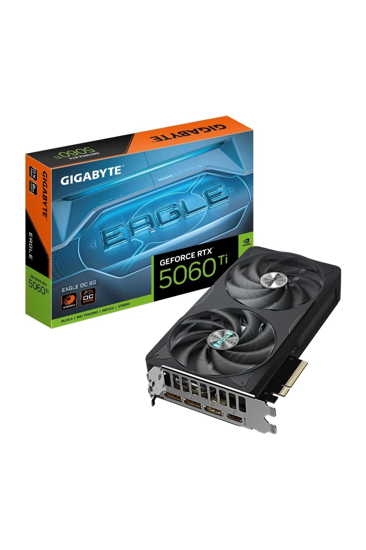 Gigabyte GeForce RTX 5060 Ti Eagle OC 8GB DLSS 4 128 Bit GDDR7 Ekran Kartı