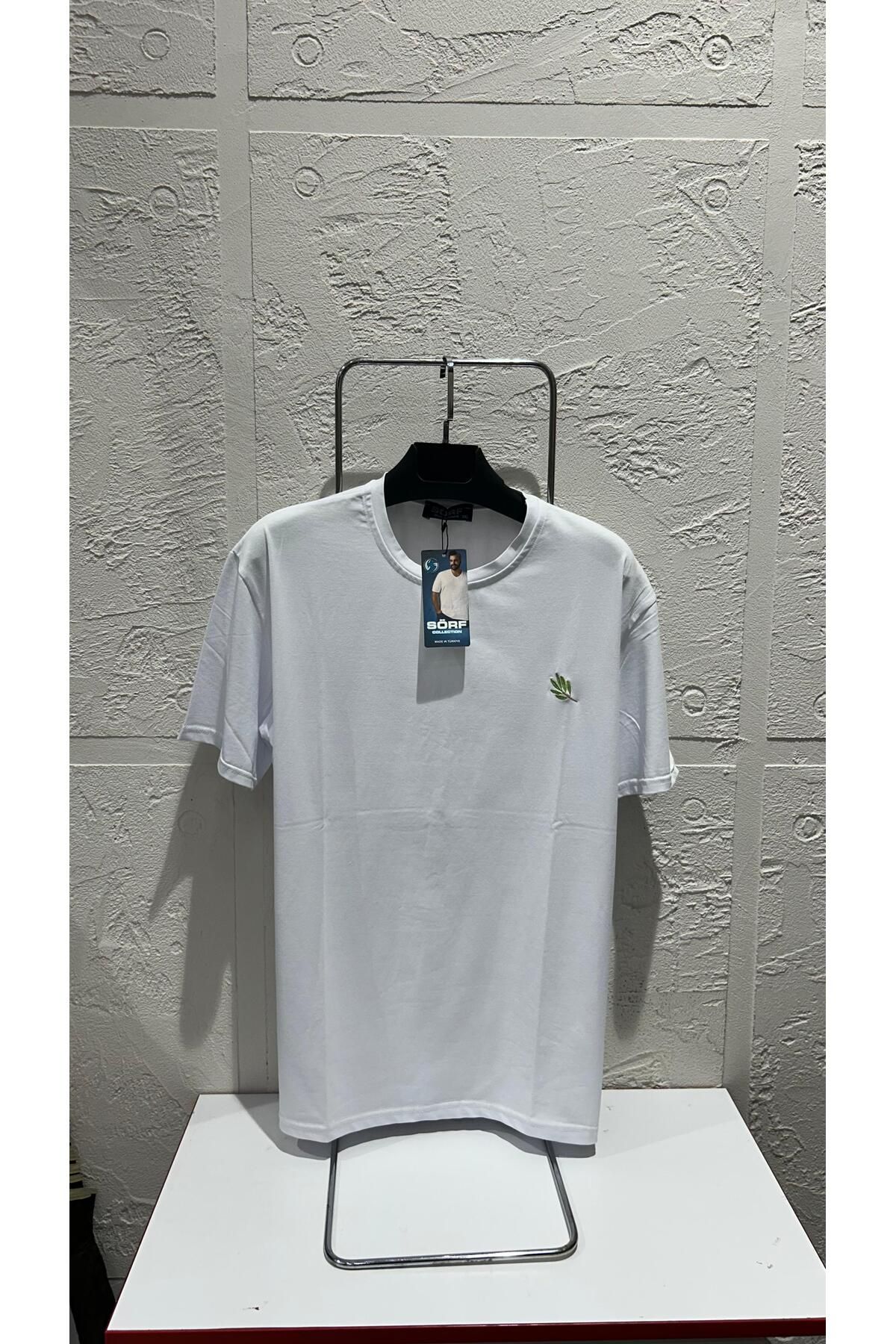 KAREA WEAR ZEYTİN DALI Nakışlı Battal Tshirt