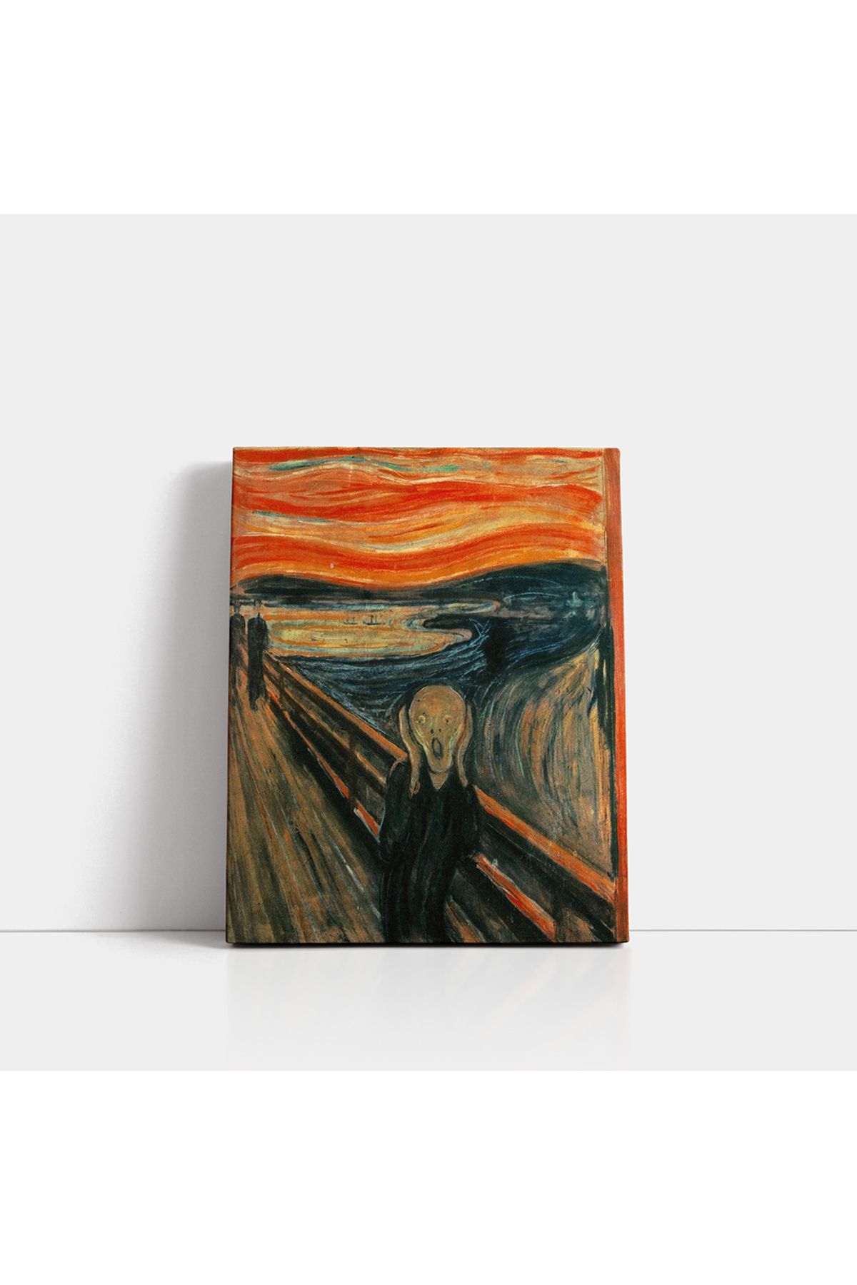 cestino darte “The Scream” – Modern Ruhun Sessiz Çığlığı (Kanvas Baskı) Tablo