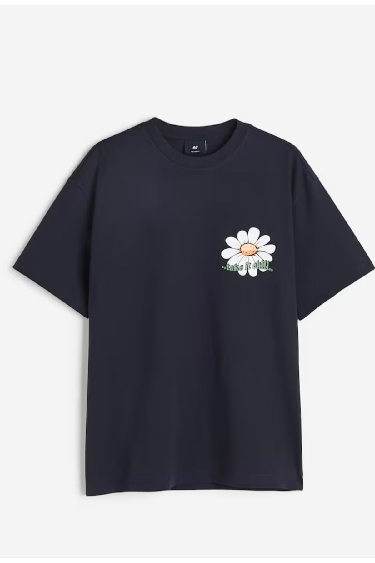 SADE Önü baskılı %100 pamuk oversize T-shirt