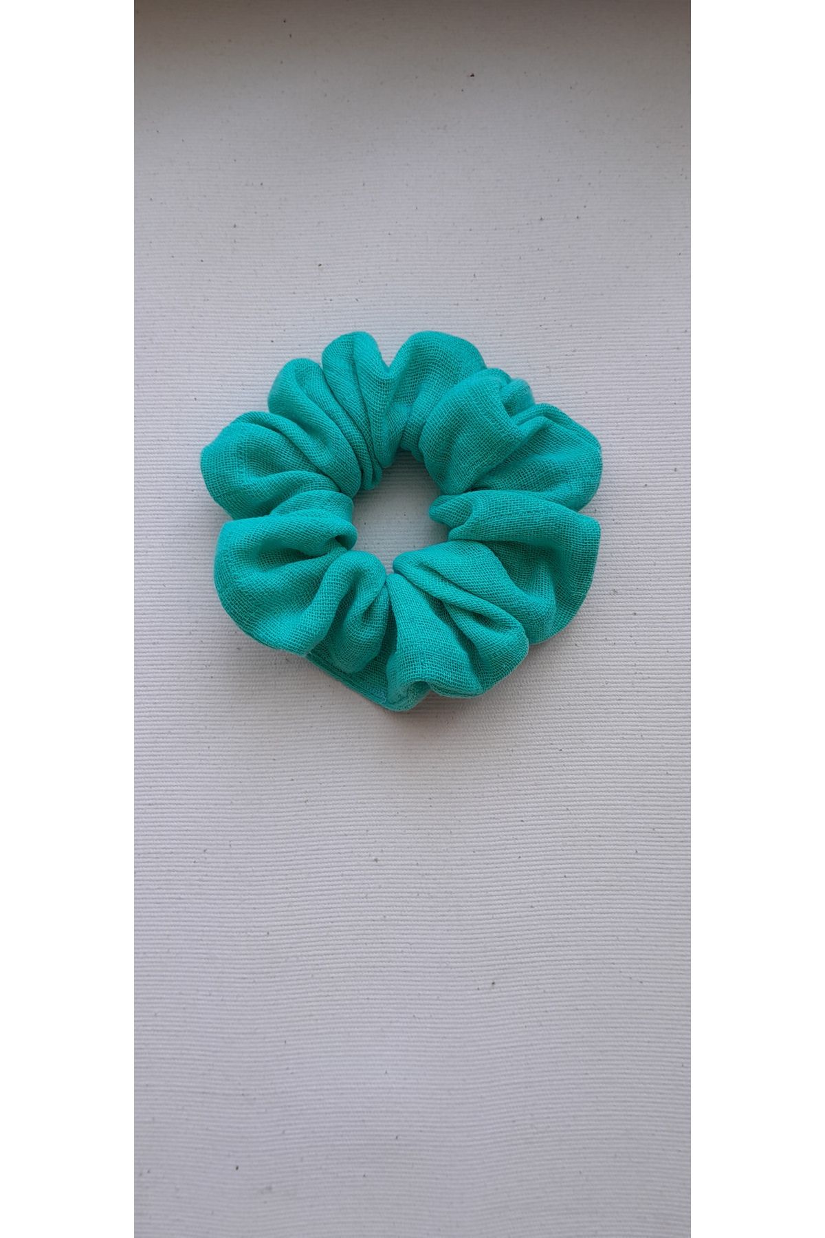 FASHION Scrunchie toka müslin kumaş