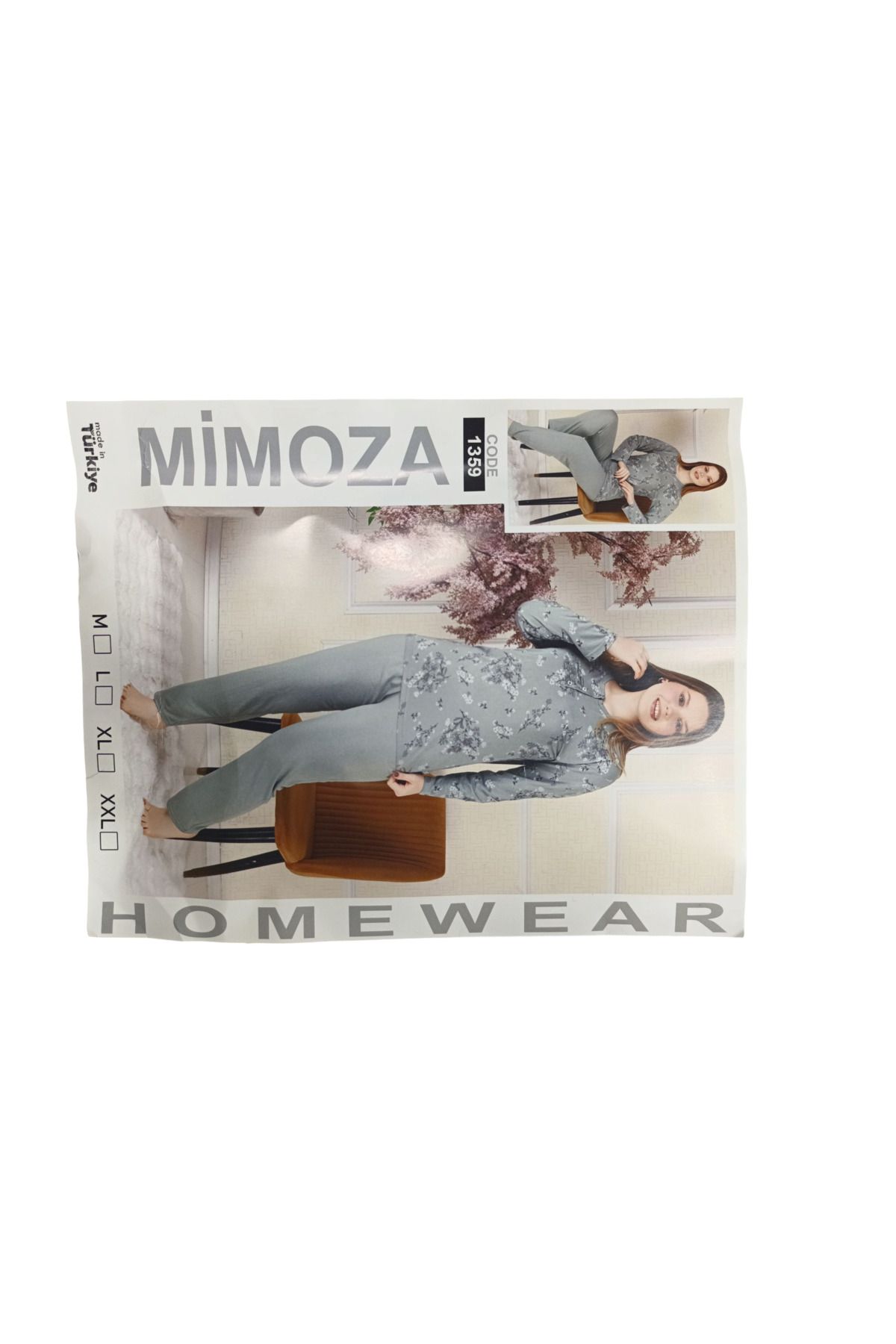 Butik Kadın uzun kollu pijama takımı