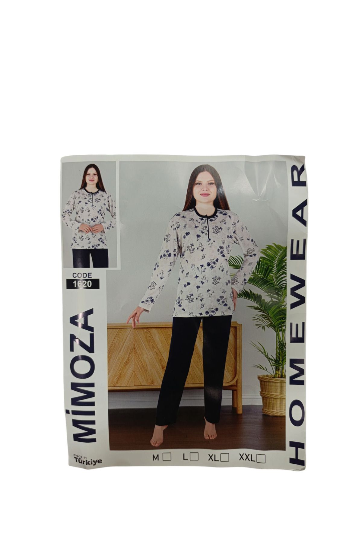 Butik Kadın uzun kollu pijama takımı