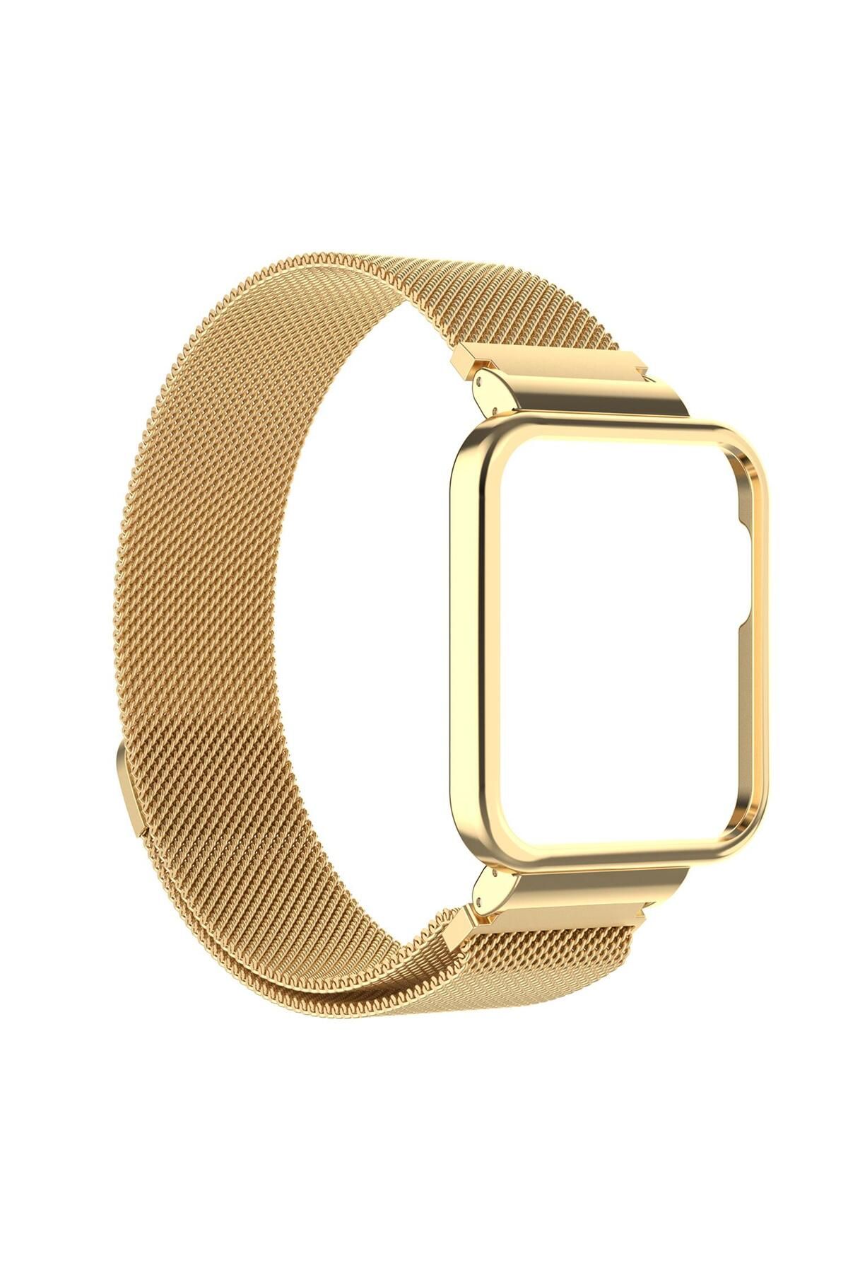 Microsonic Xiaomi Poco Watch Milanese Loop Kordon Gold