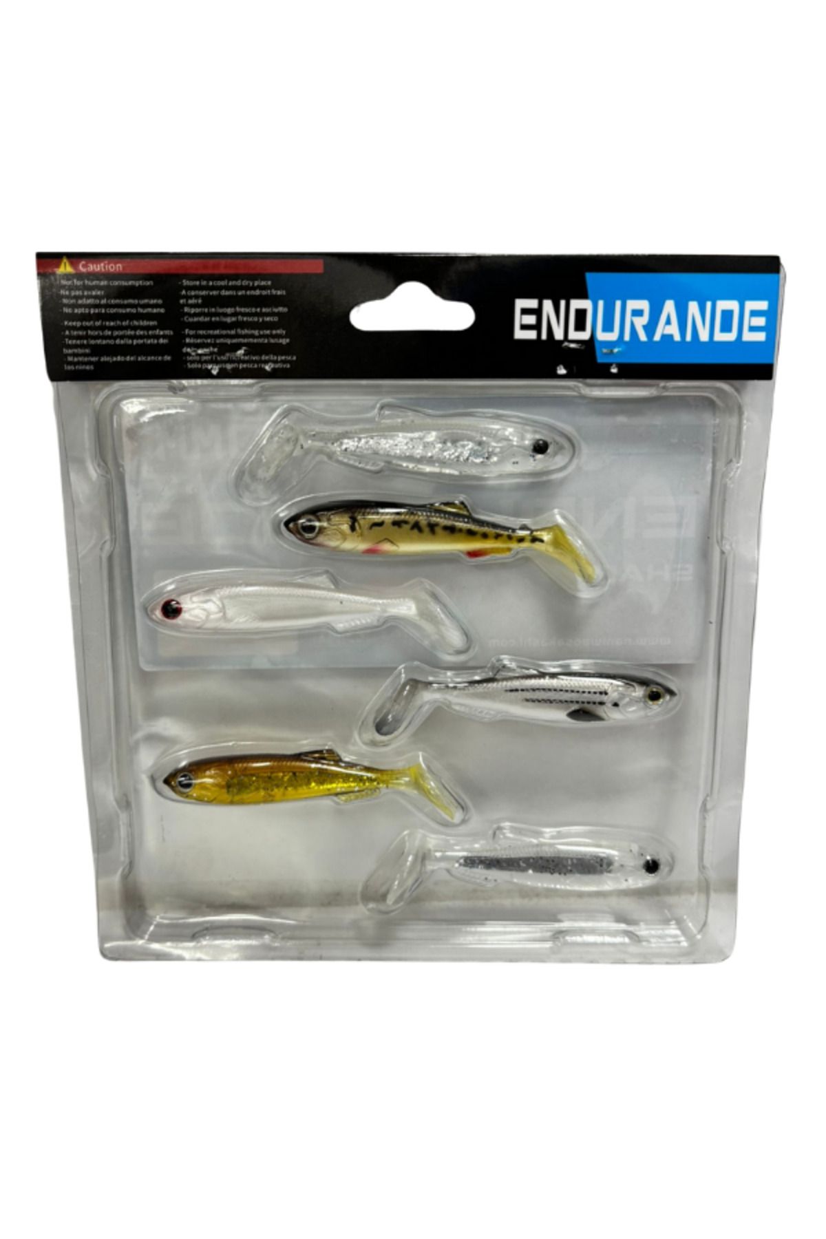 NaniwaOsaka Shi ENDURANDE SHAD 70MM MİX SİLİKON YEM