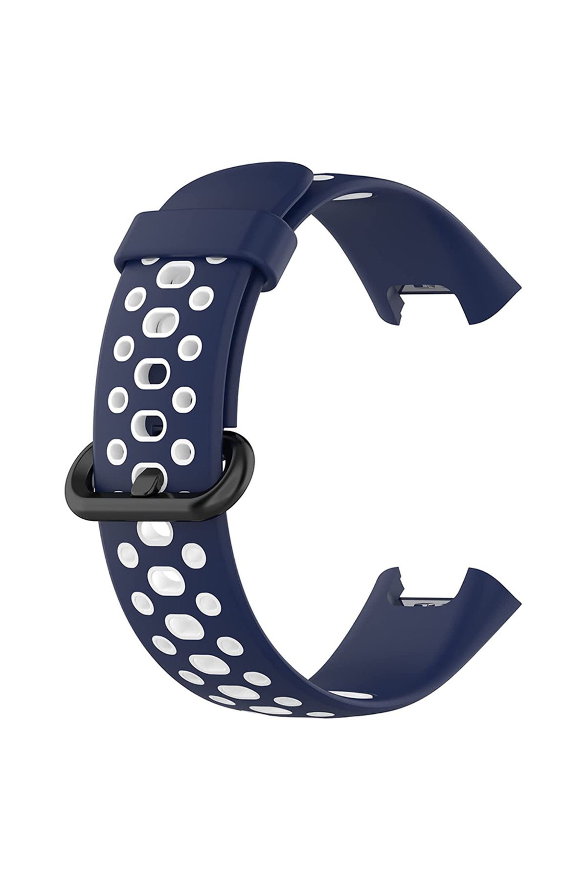 Microsonic Xiaomi Poco Watch Rainbow Band Kordon Lacivert Beyaz