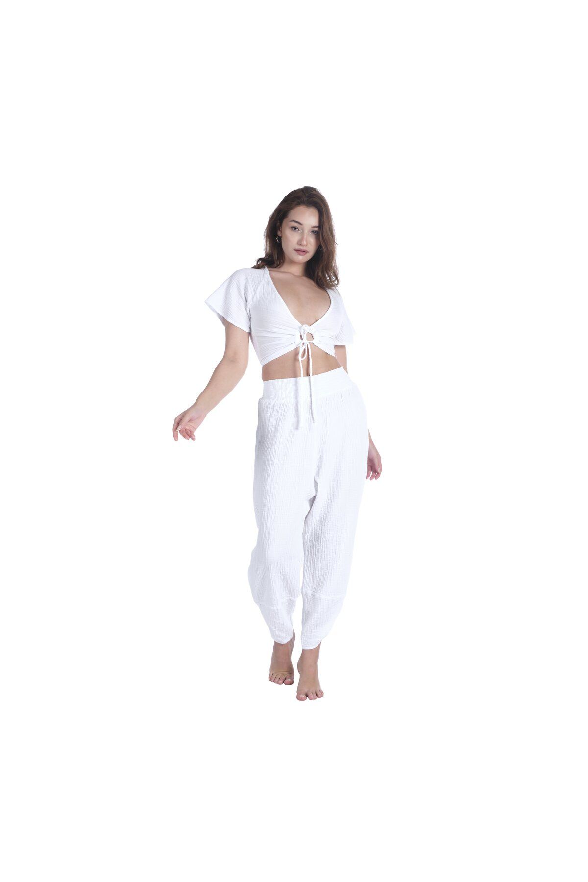 Louis Marie Müslin Gipeli Şalvar Pantalon