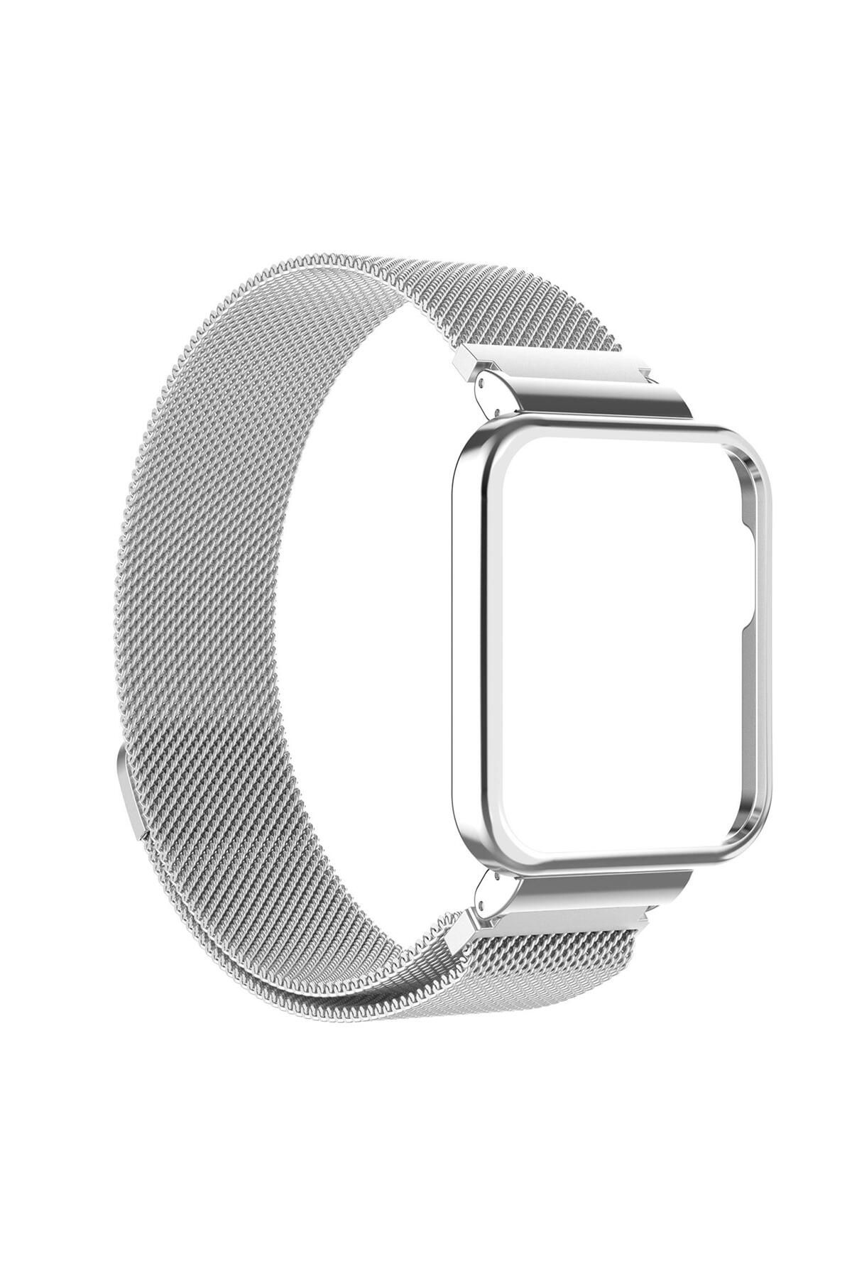 Microsonic Xiaomi Poco Watch Milanese Loop Kordon Gümüş