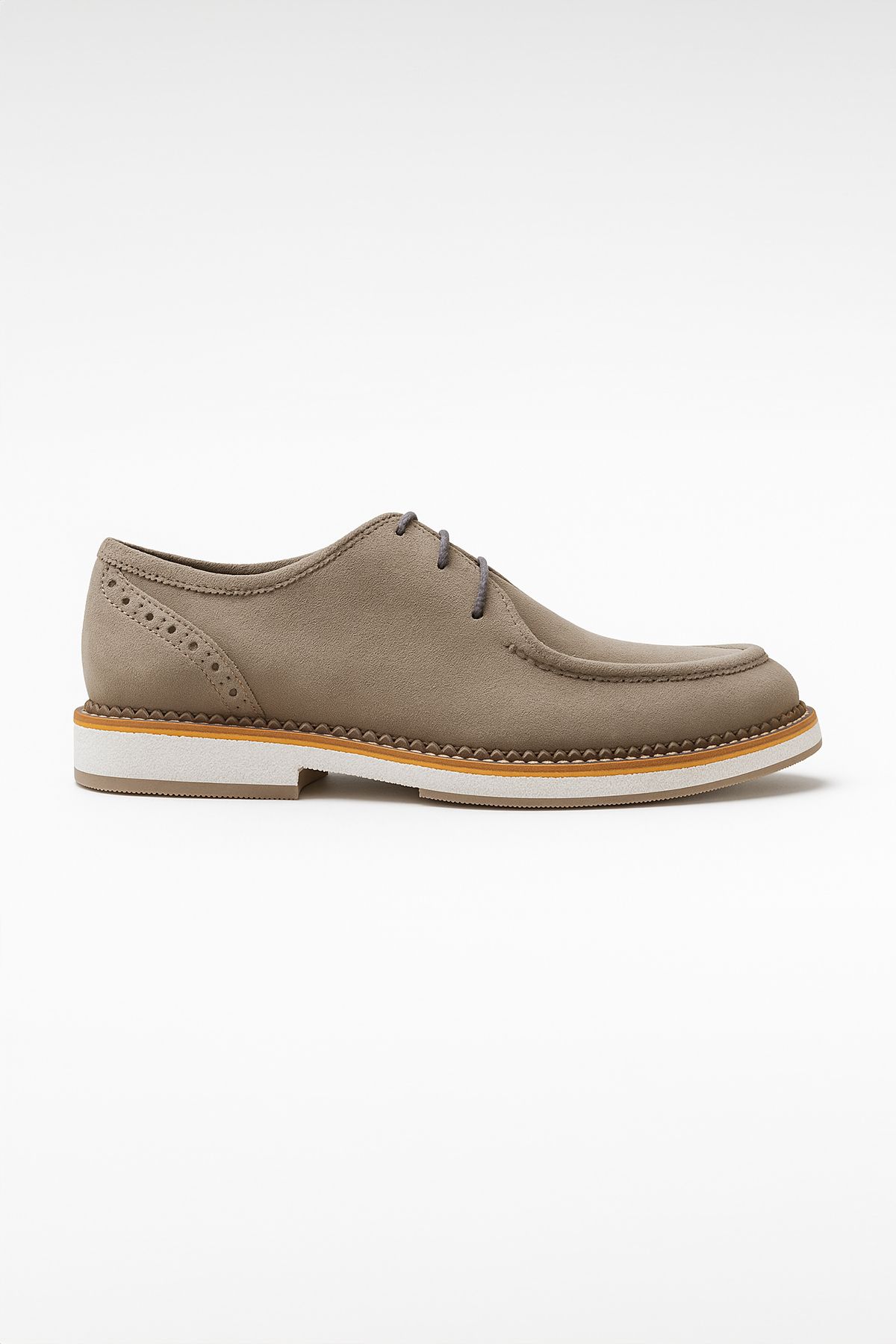 Morven Erkek Vizon Süet Smart Casual Ayakkabı