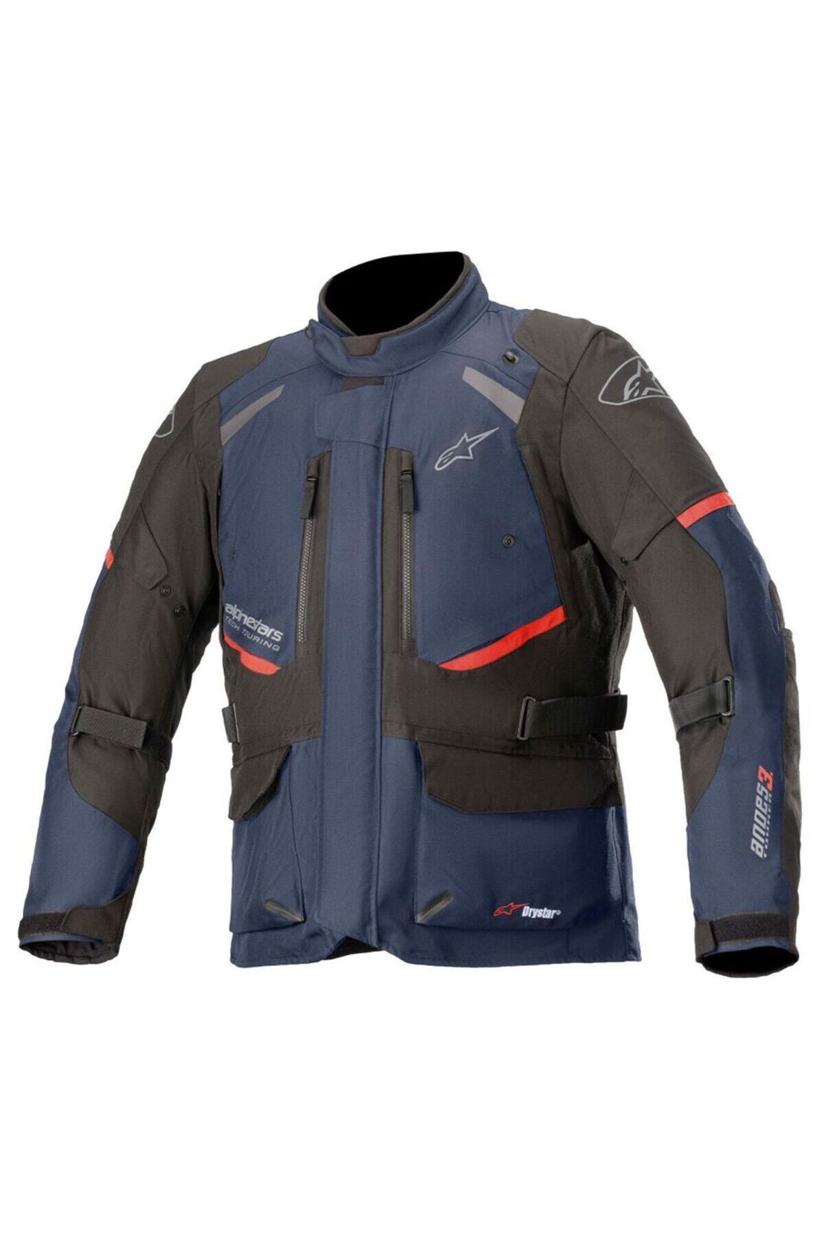 Alpinestars Andes V3 DryStar Korumalı Motosiklet Montu Mavi / Siyah