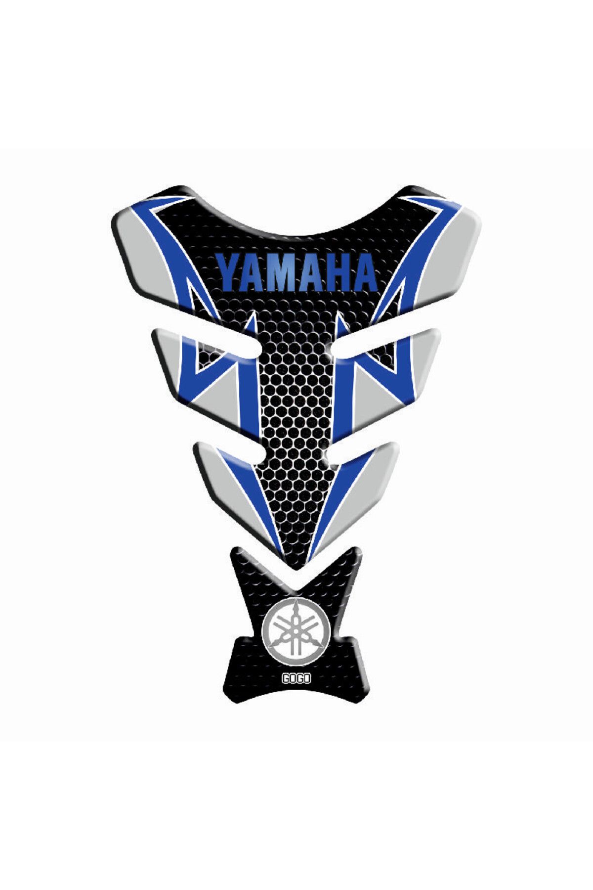 Universal ÜNİVERSAL YAMAHA MAVİ GRİ TANK PAD