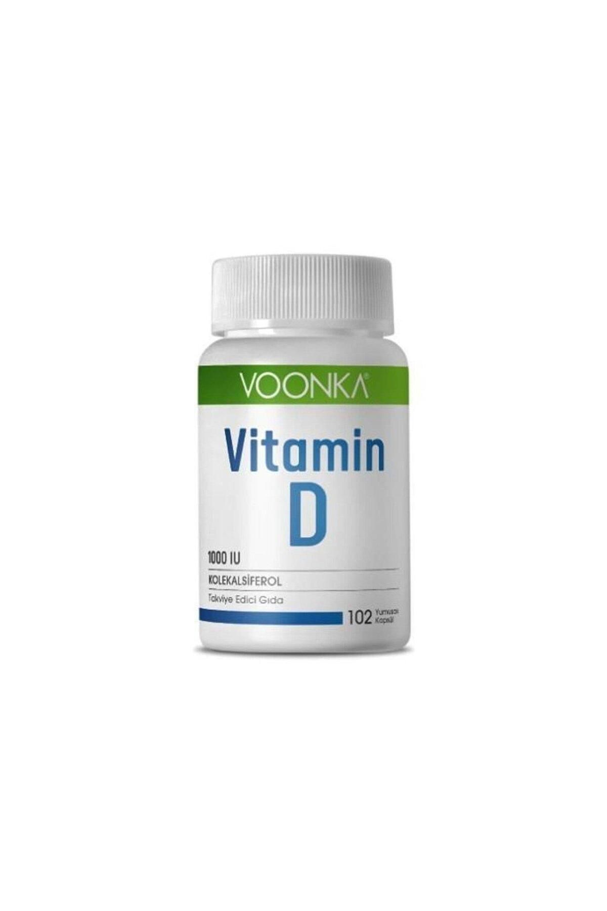 vonka Voonka Vitamin D 102 Yumuşak Kapsül