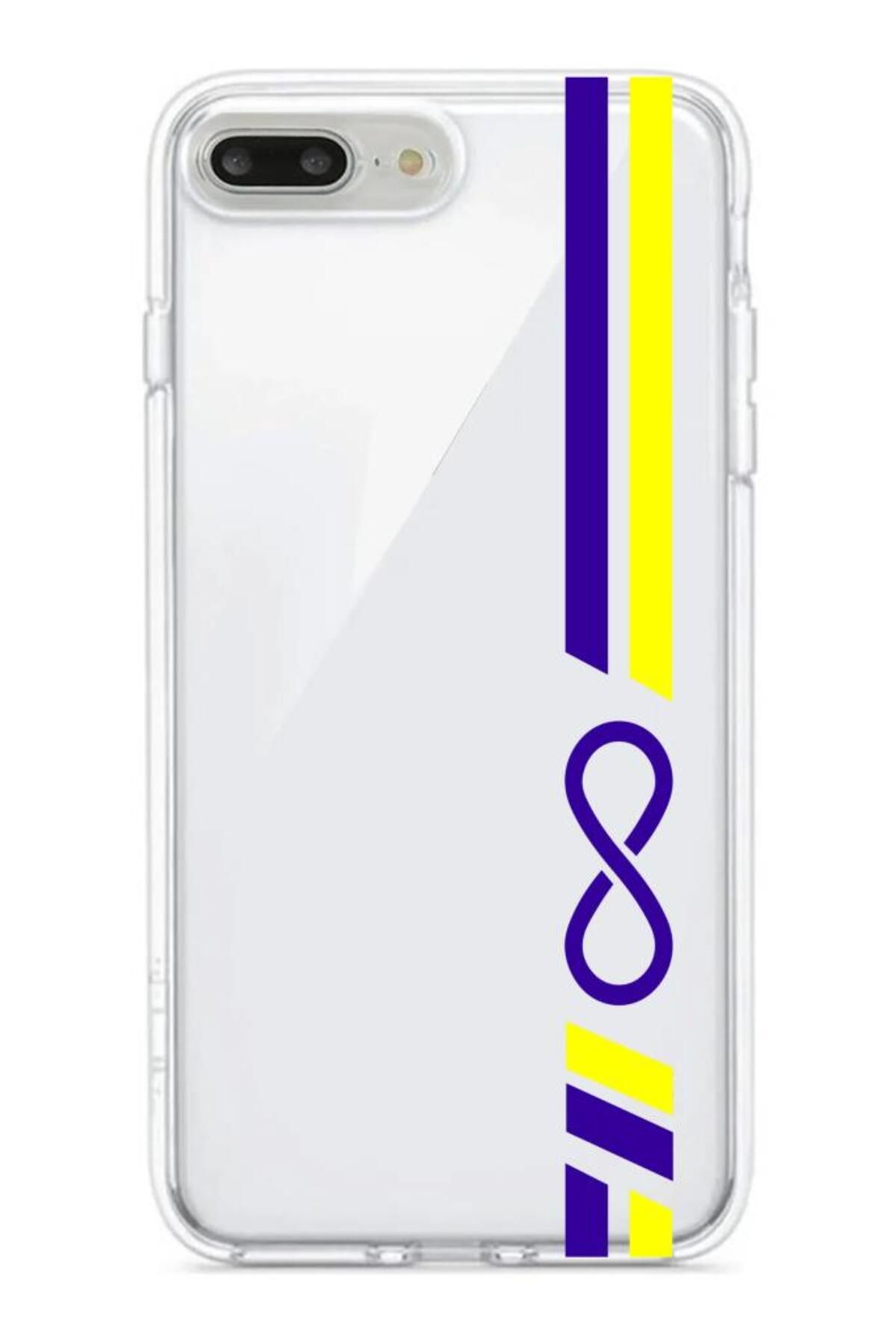 3GEN CASE İphone 7 Plus-İphone 8 Plus Uyumlu Sonsuzluk Temalı Şeffaf Silikon Kılıf