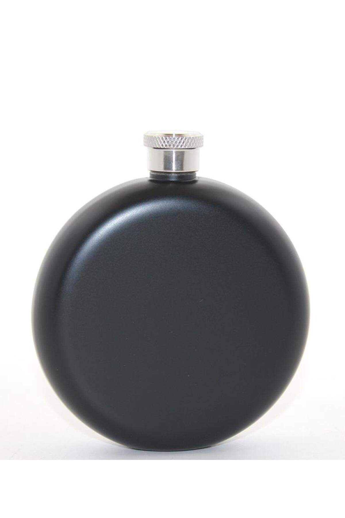 alsepeteavm Paslanmaz Çelik Yuvarlak 5 Oz Tekli Matara Alk2678