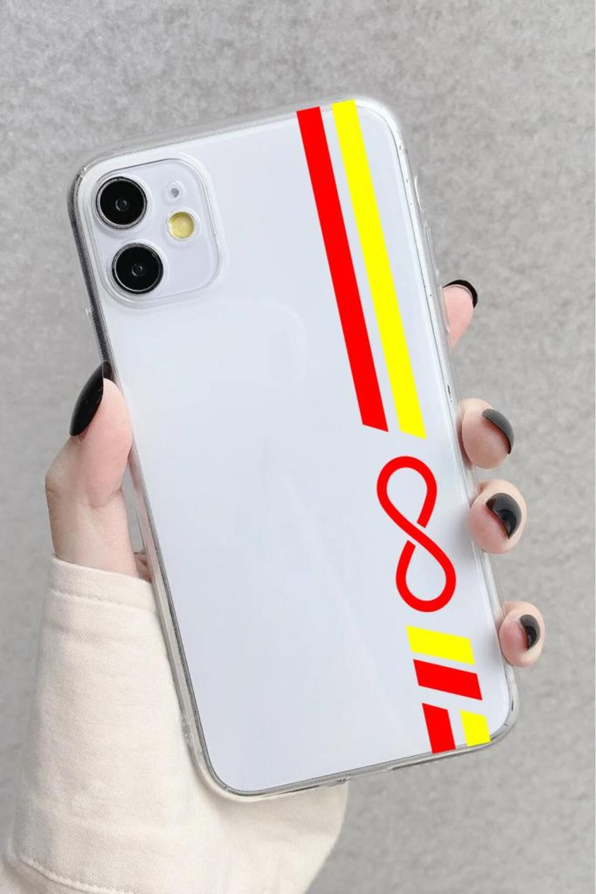 3GEN CASE İphone 11 Uyumlu Sonsuzluk Temalı Şeffaf Silikon Kılıf
